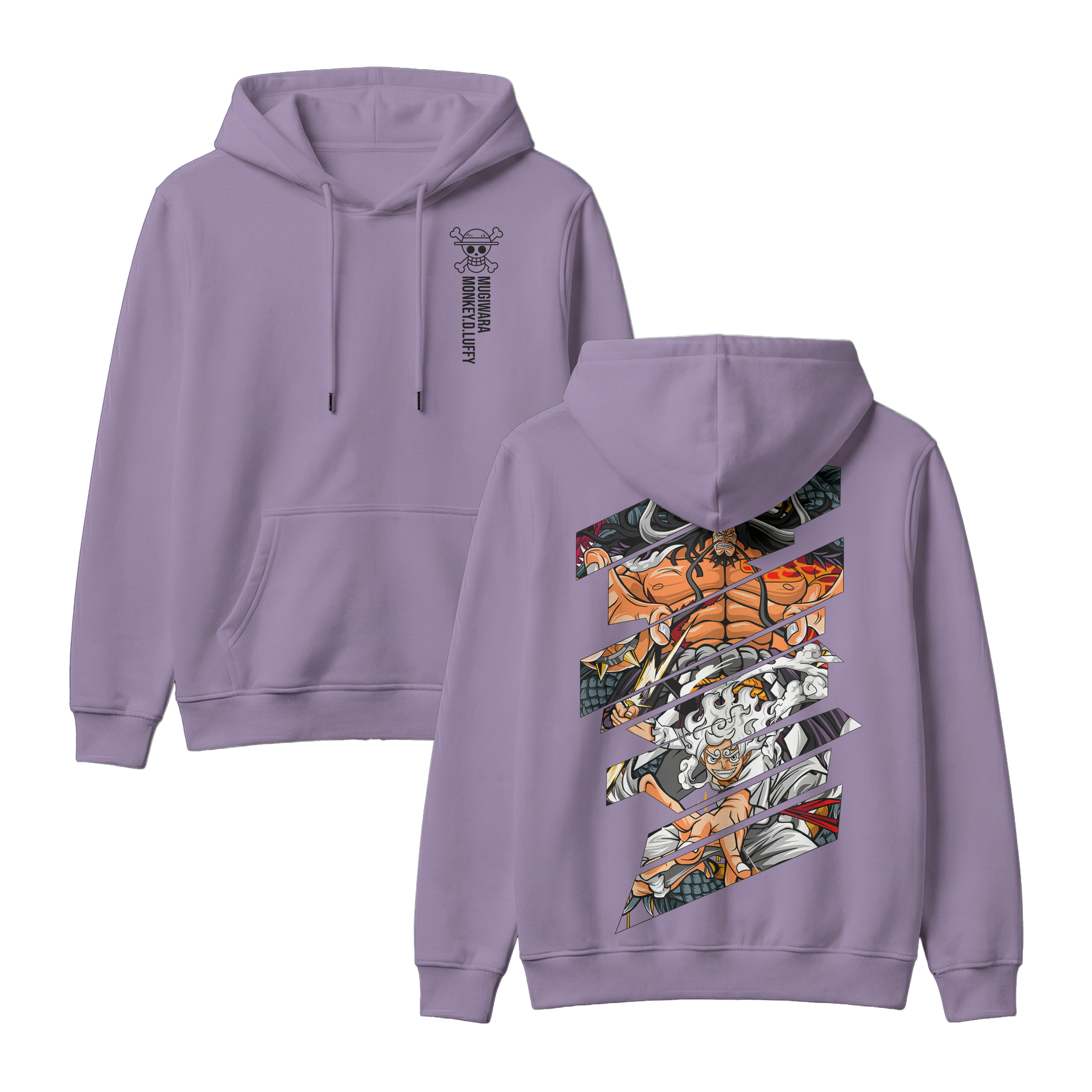 Anime One Piece Monkey D. Luffy Pullover Hoodie - RZM005