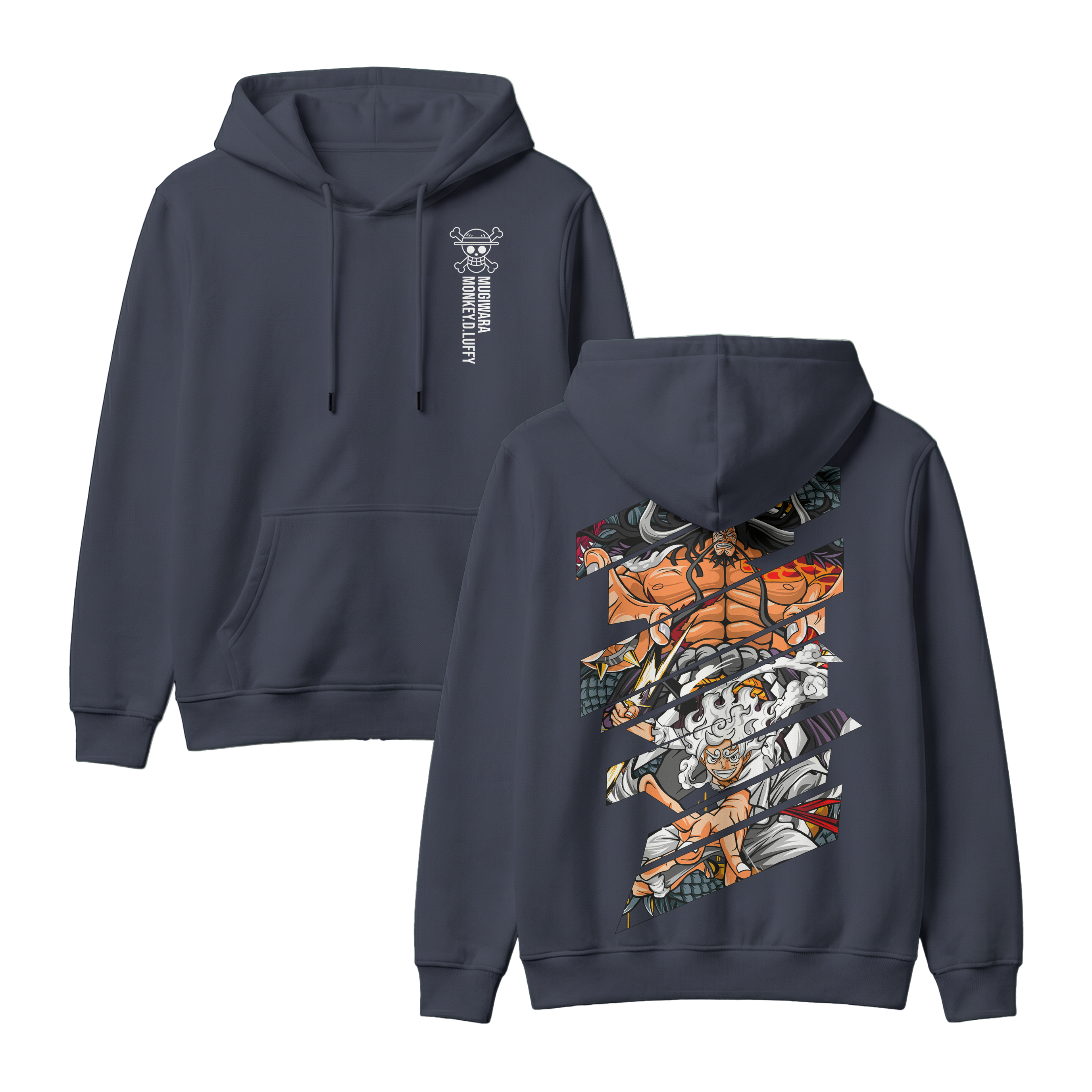 Anime One Piece Monkey D. Luffy Pullover Hoodie - RZM005