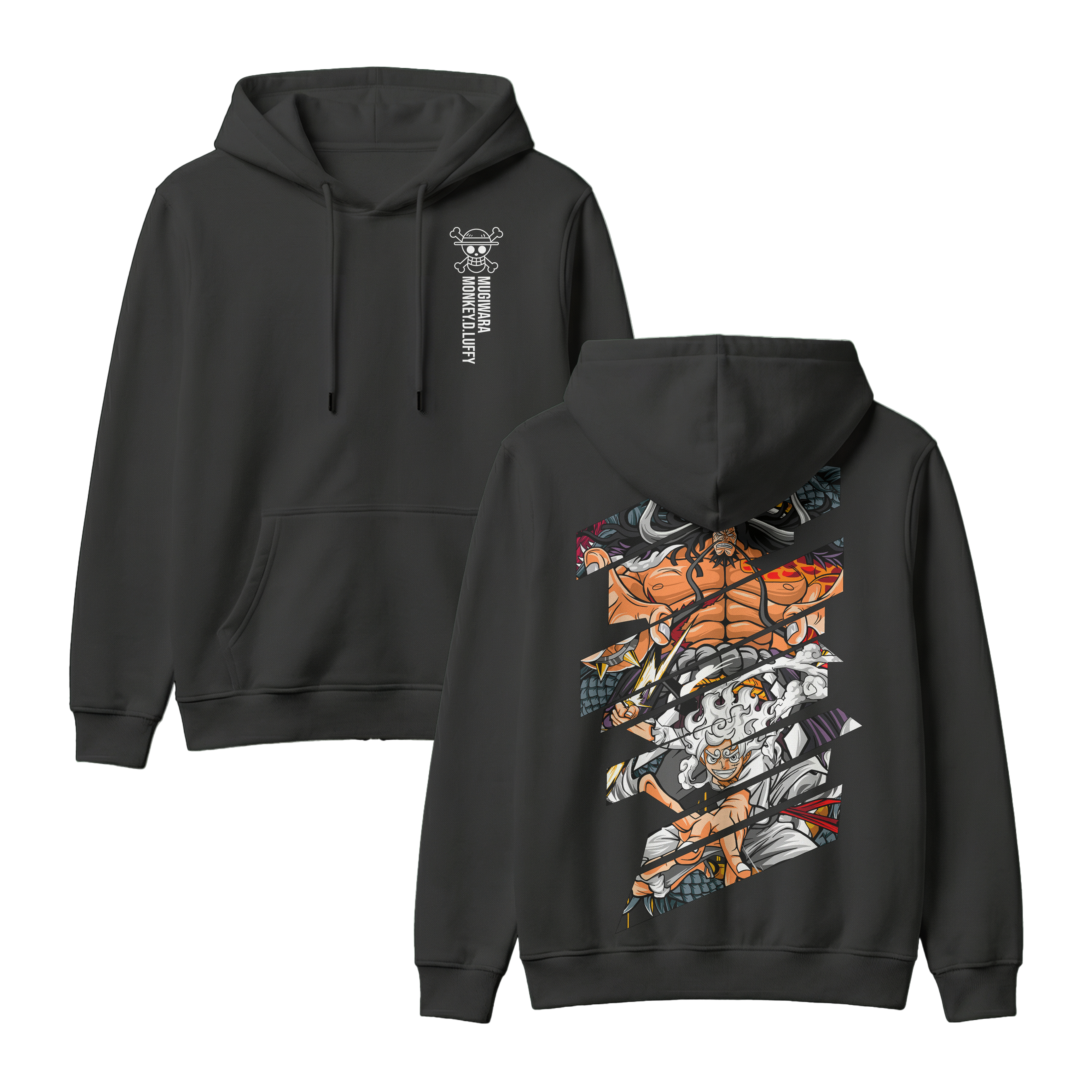 Anime One Piece Monkey D. Luffy Pullover Hoodie - RZM005