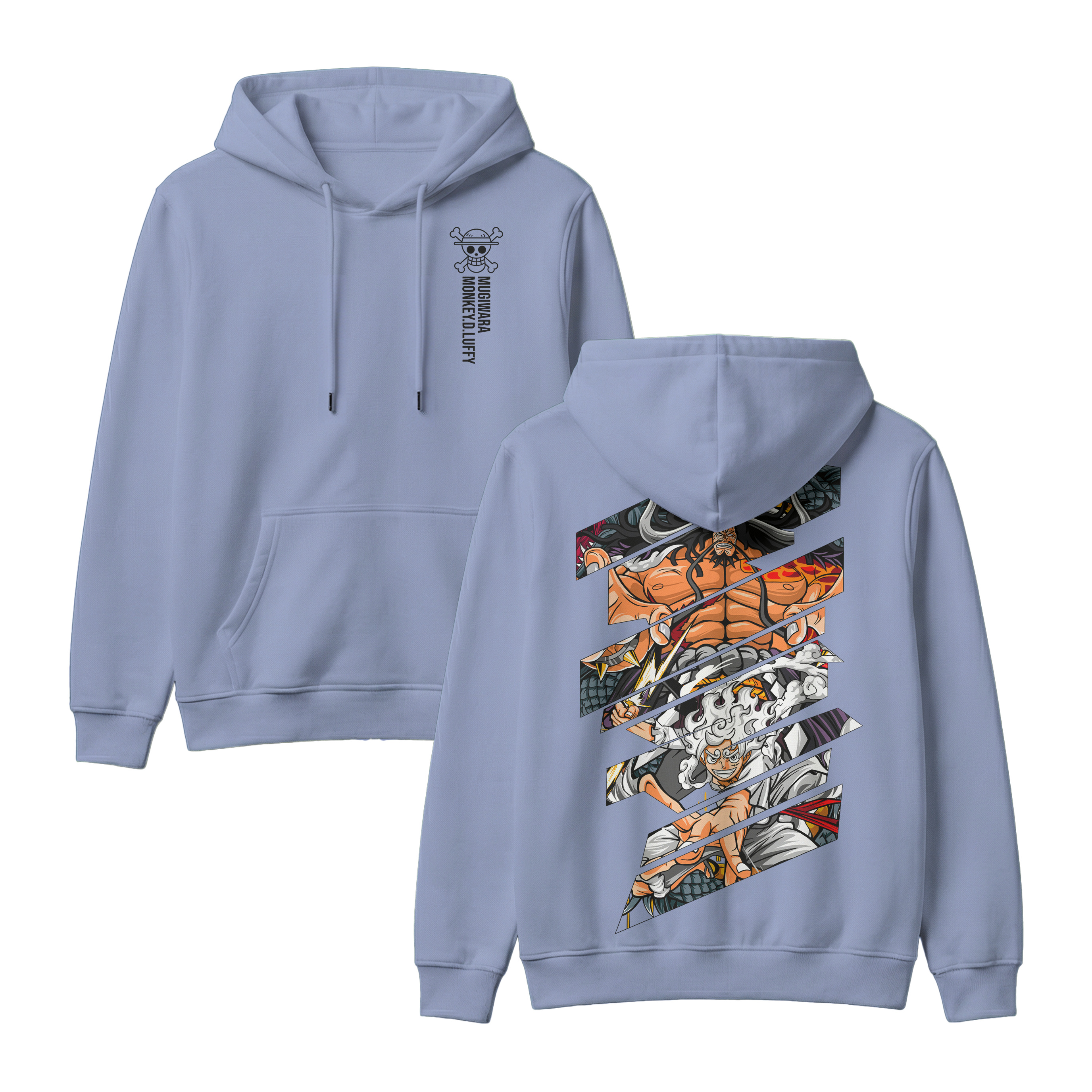 Anime One Piece Monkey D. Luffy Pullover Hoodie - RZM005