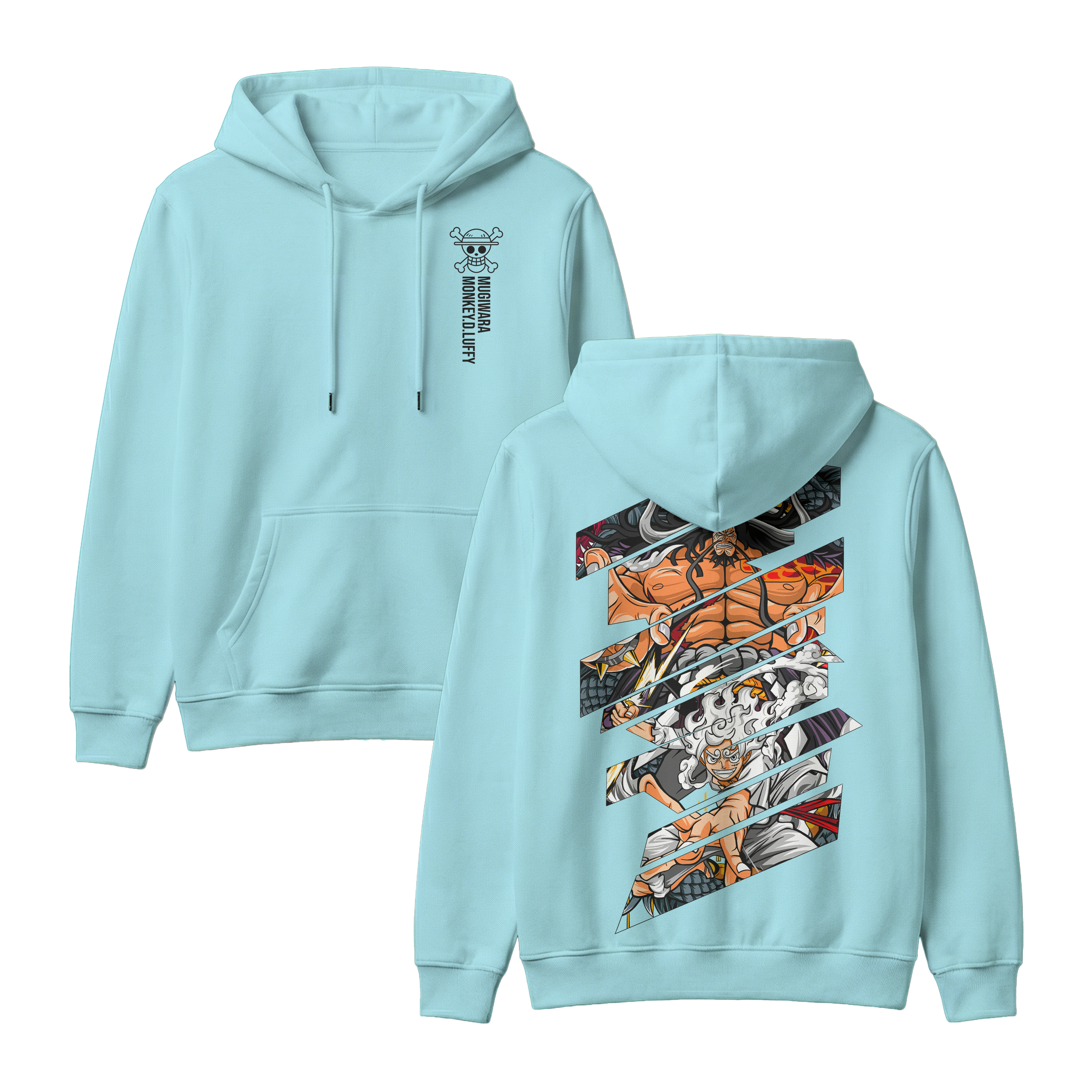 Anime One Piece Monkey D. Luffy Pullover Hoodie - RZM005