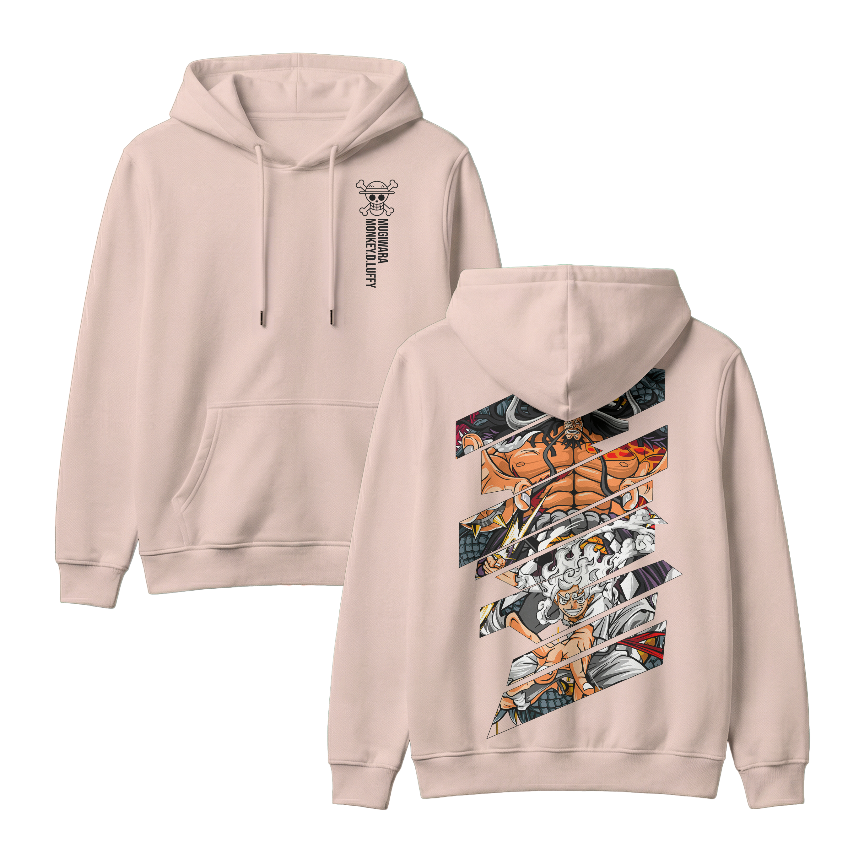 Anime One Piece Monkey D. Luffy Pullover Hoodie - RZM005