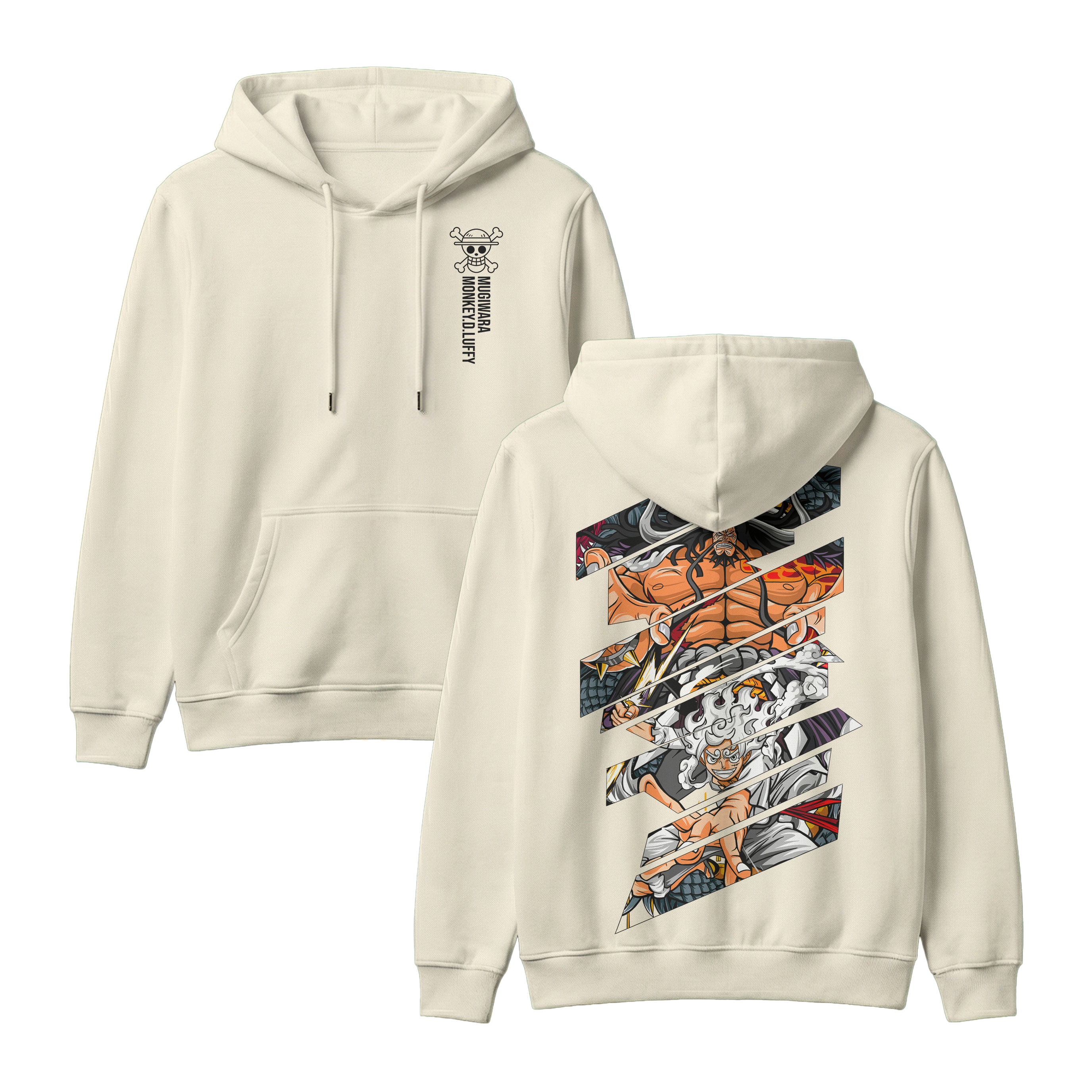 Anime One Piece Monkey D. Luffy Pullover Hoodie - RZM005