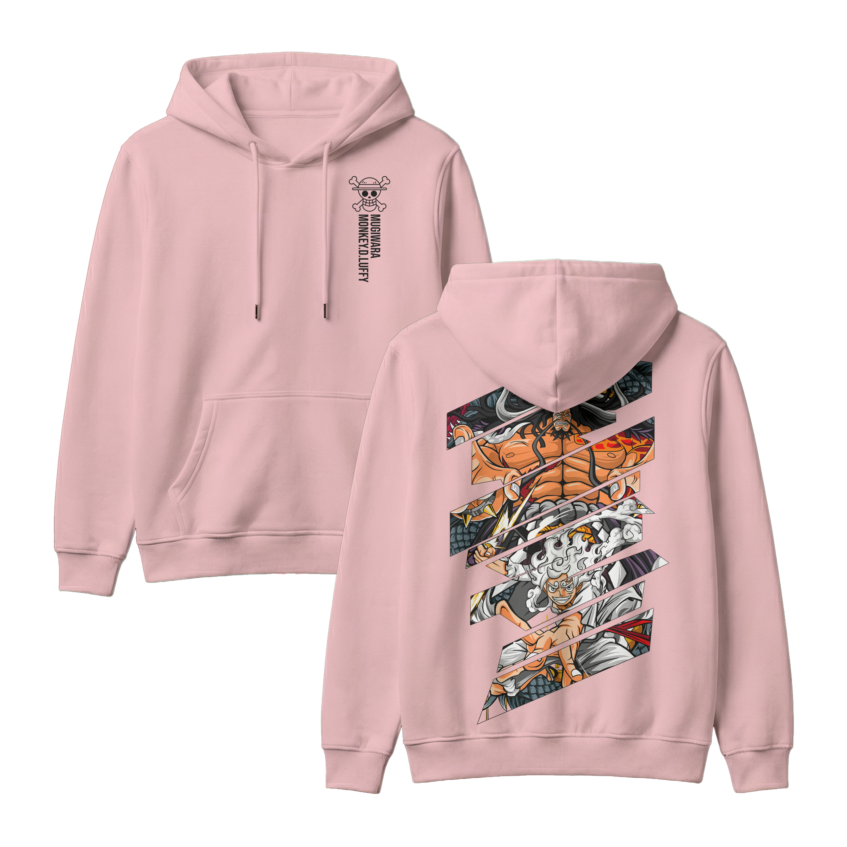 Anime One Piece Monkey D. Luffy Pullover Hoodie - RZM005