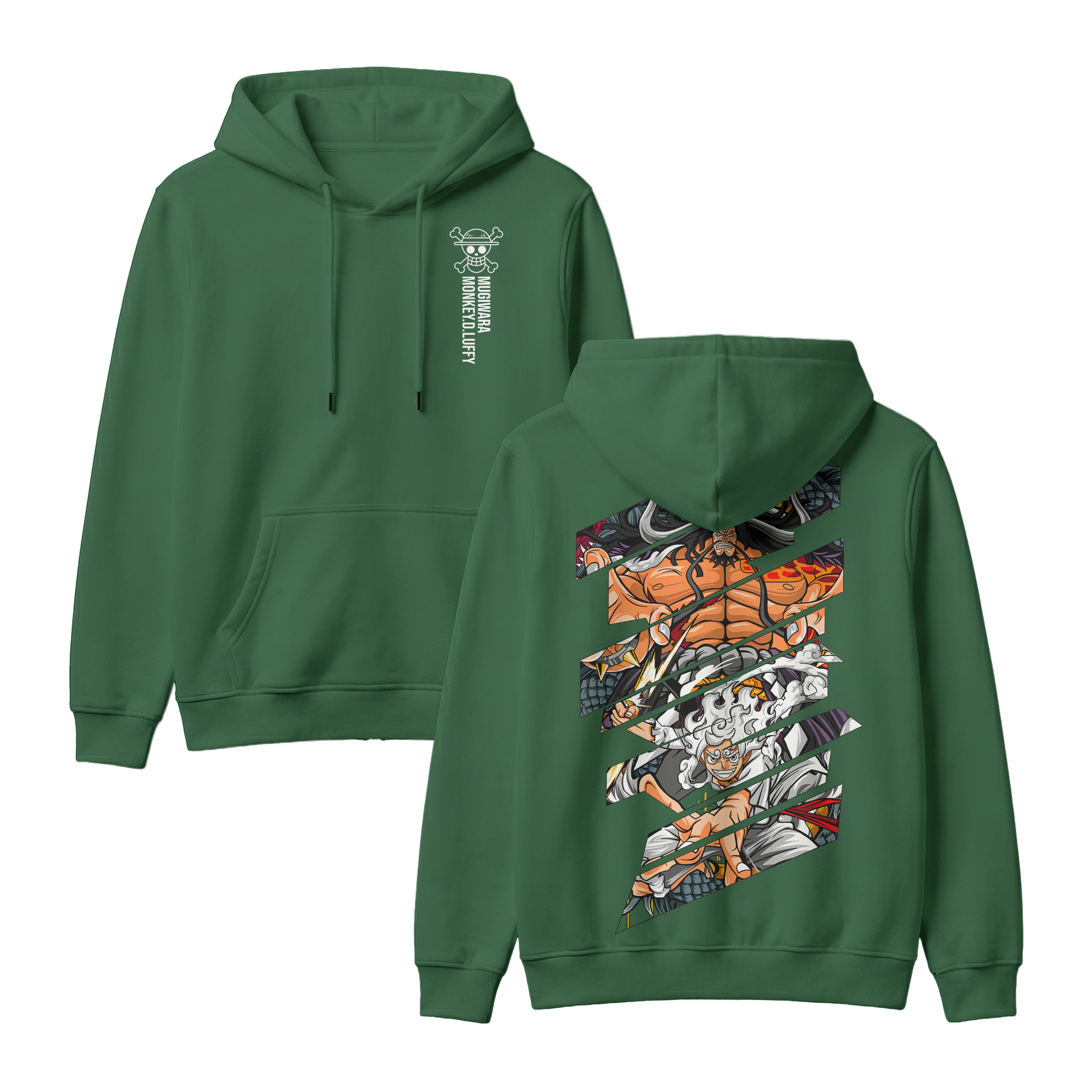 Anime One Piece Monkey D. Luffy Pullover Hoodie - RZM005