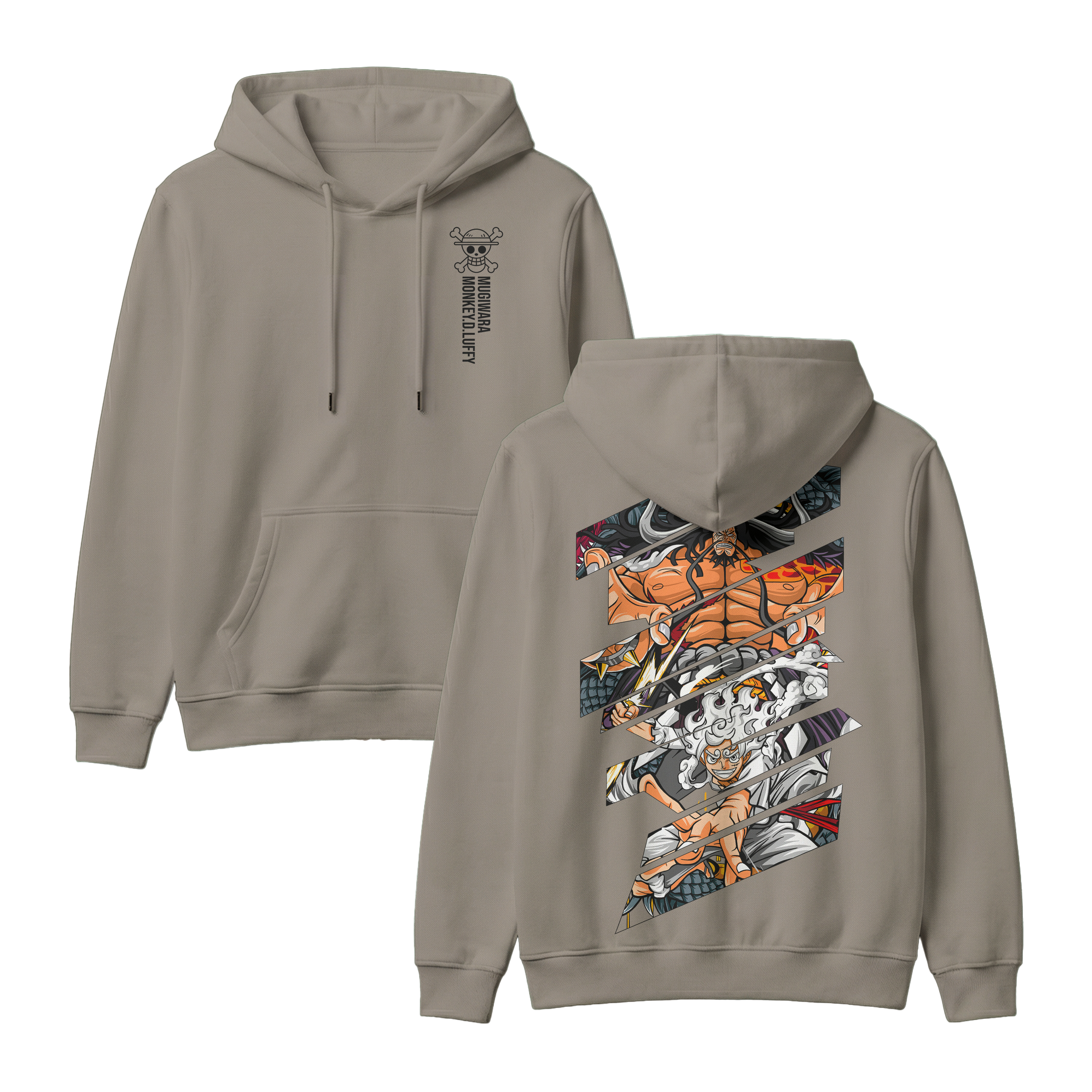 Anime One Piece Monkey D. Luffy Pullover Hoodie - RZM005