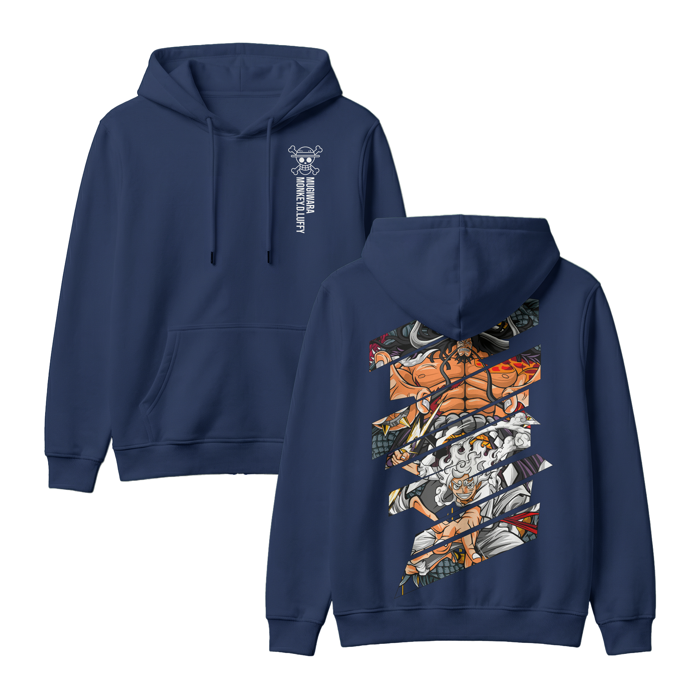 Anime One Piece Monkey D. Luffy Pullover Hoodie - RZM005