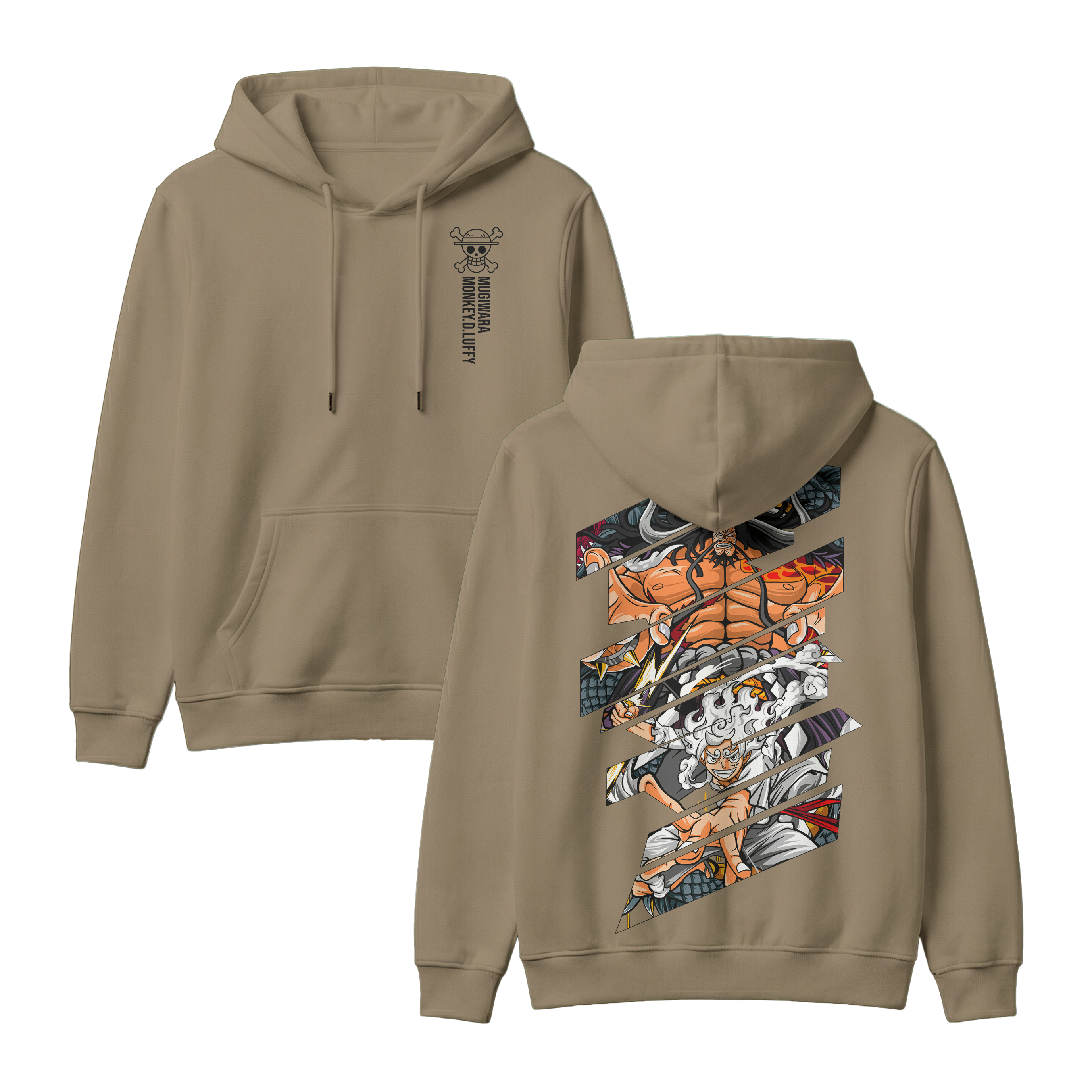 Anime One Piece Monkey D. Luffy Pullover Hoodie - RZM005
