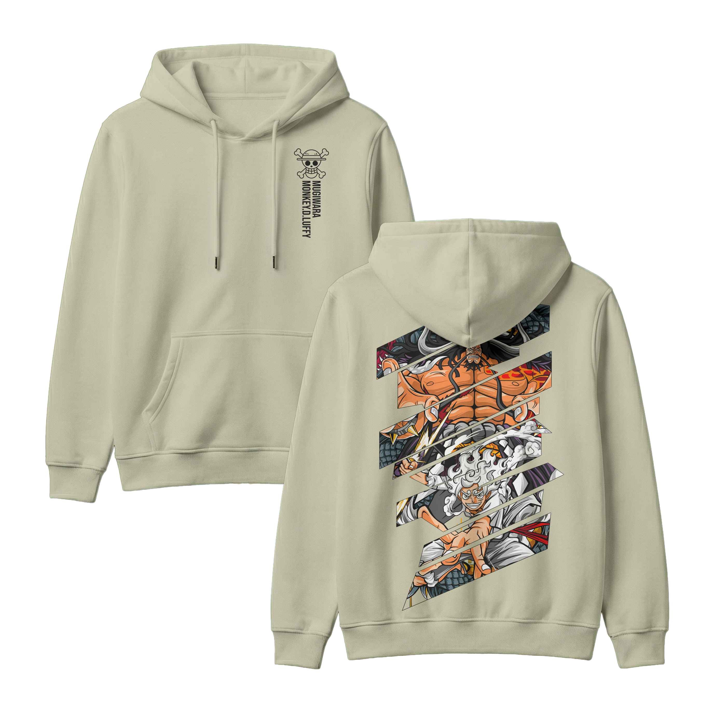 Anime One Piece Monkey D. Luffy Pullover Hoodie - RZM005