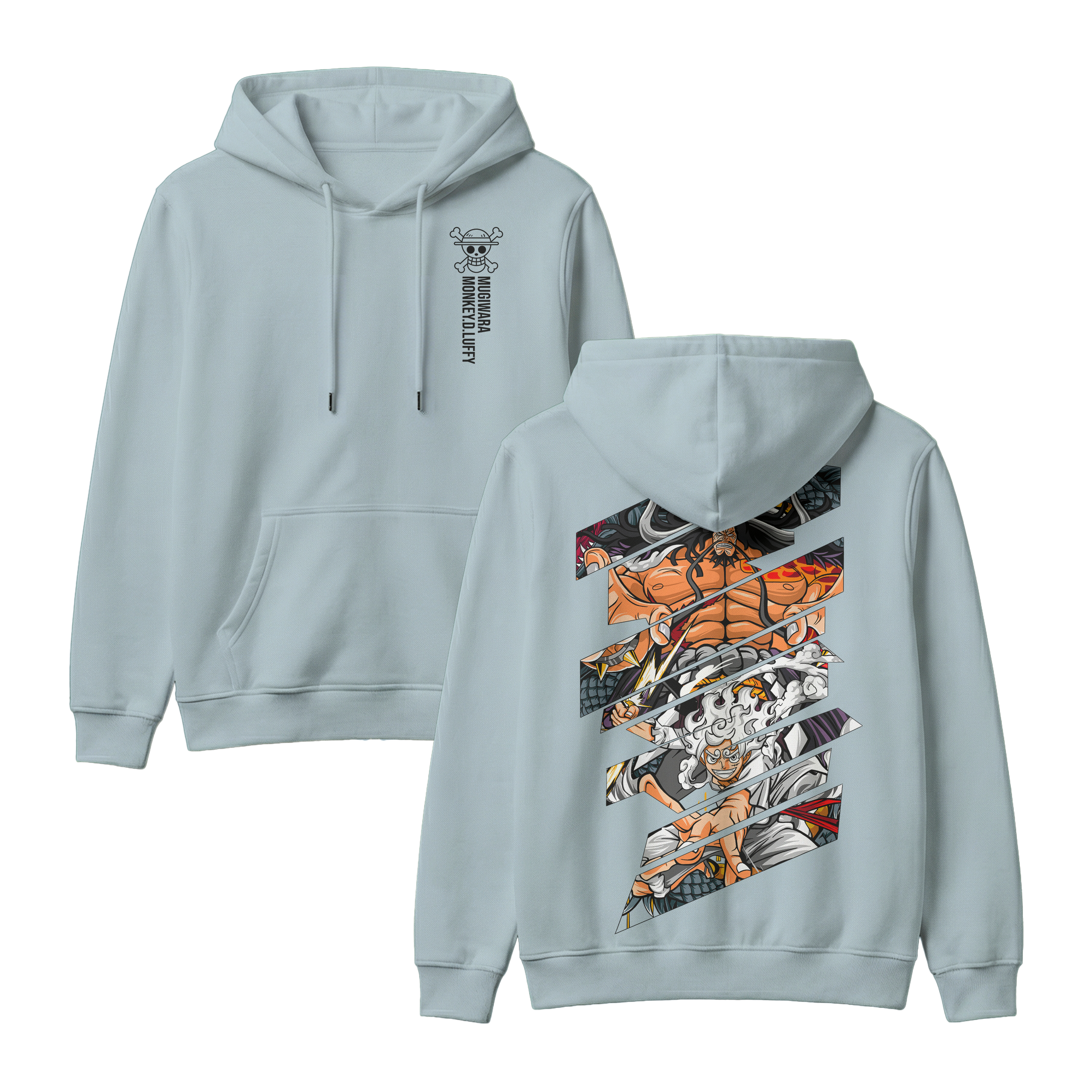 Anime One Piece Monkey D. Luffy Pullover Hoodie - RZM005