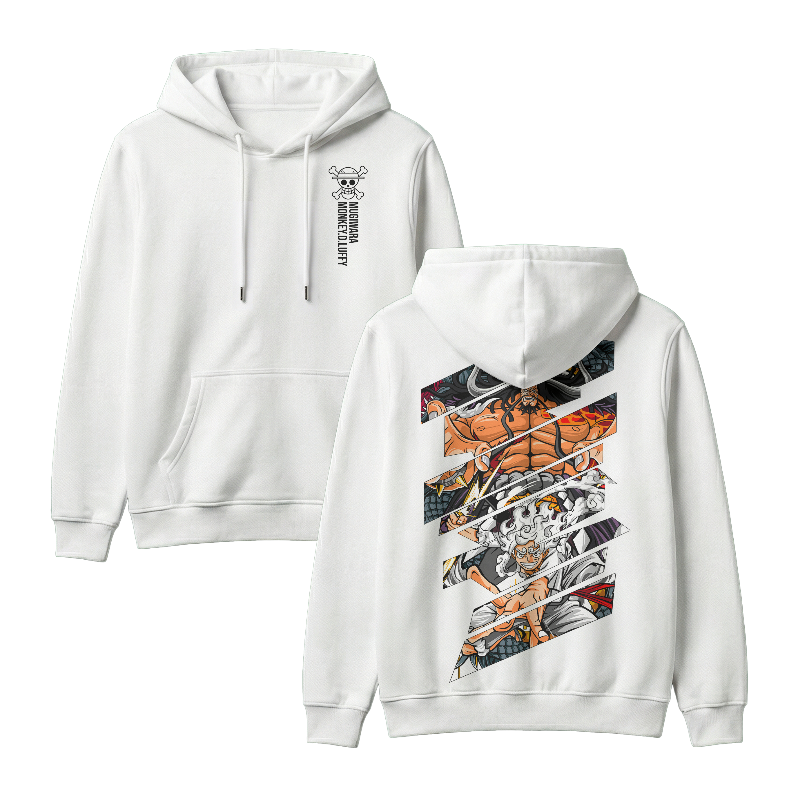 Anime One Piece Monkey D. Luffy Pullover Hoodie - RZM005