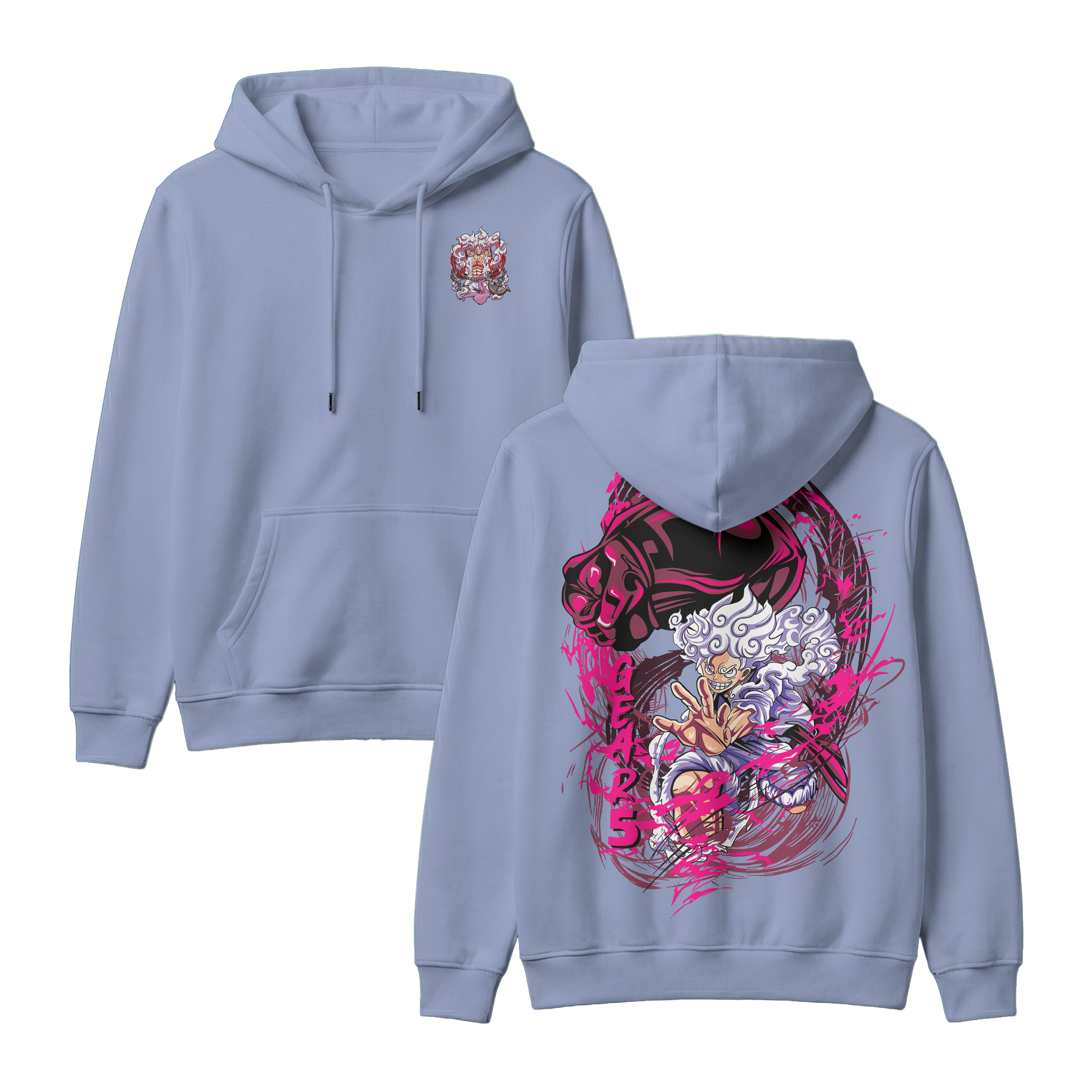 Anime One Piece Monkey D. Luffy Pullover Hoodie - RZM006