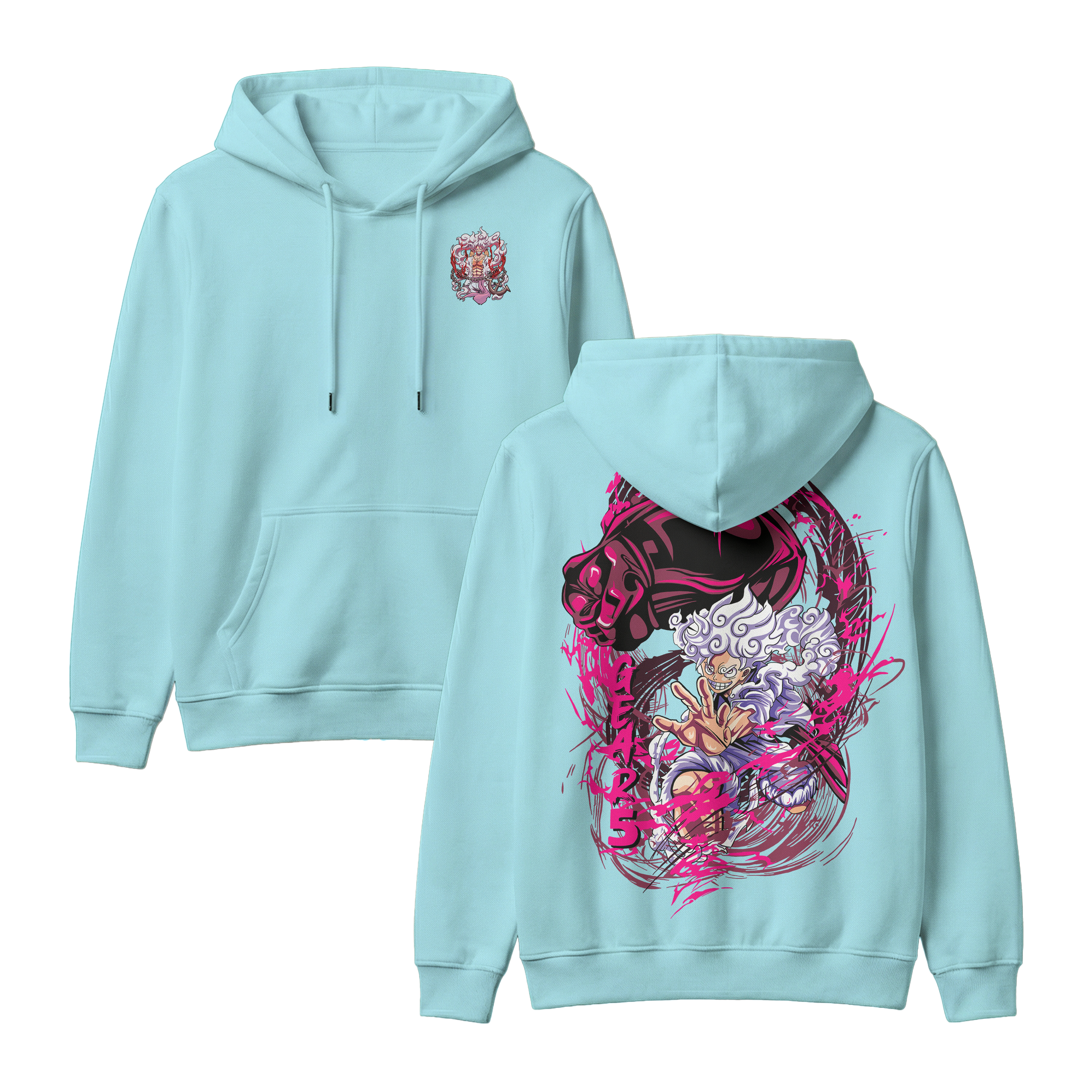 Anime One Piece Monkey D. Luffy Pullover Hoodie - RZM006