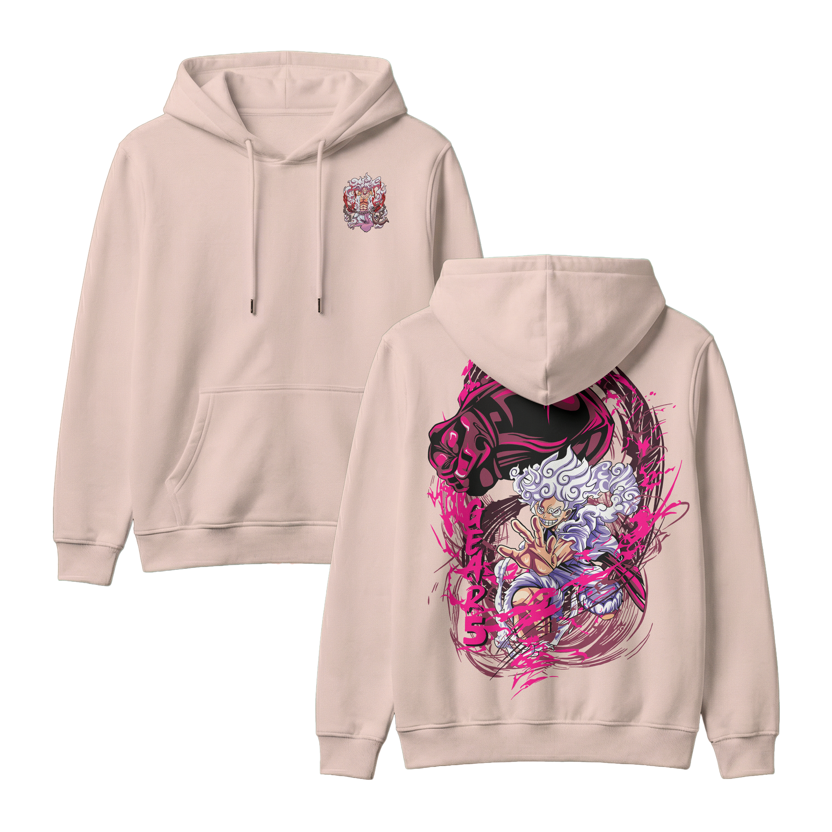 Anime One Piece Monkey D. Luffy Pullover Hoodie - RZM006