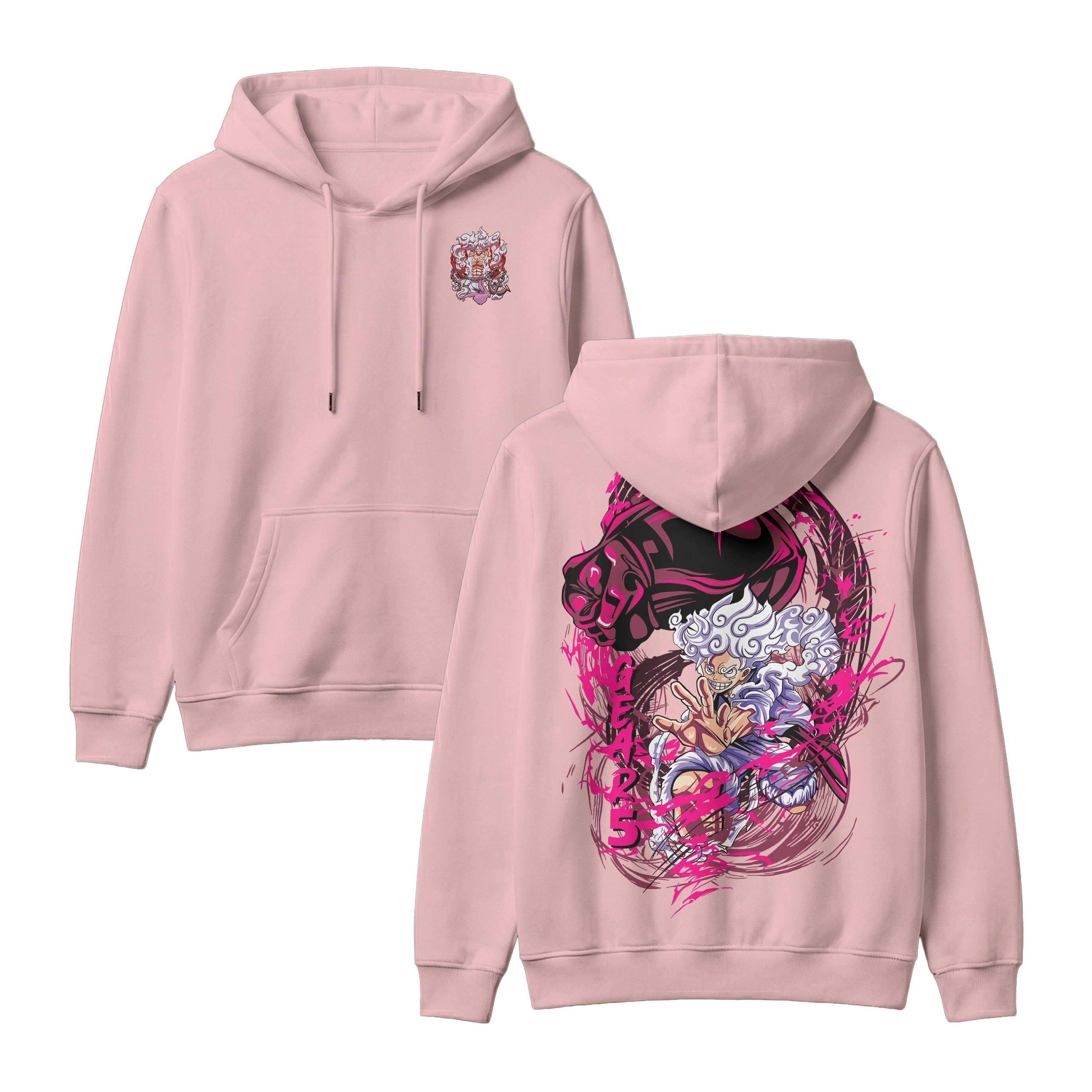 Anime One Piece Monkey D. Luffy Pullover Hoodie - RZM006