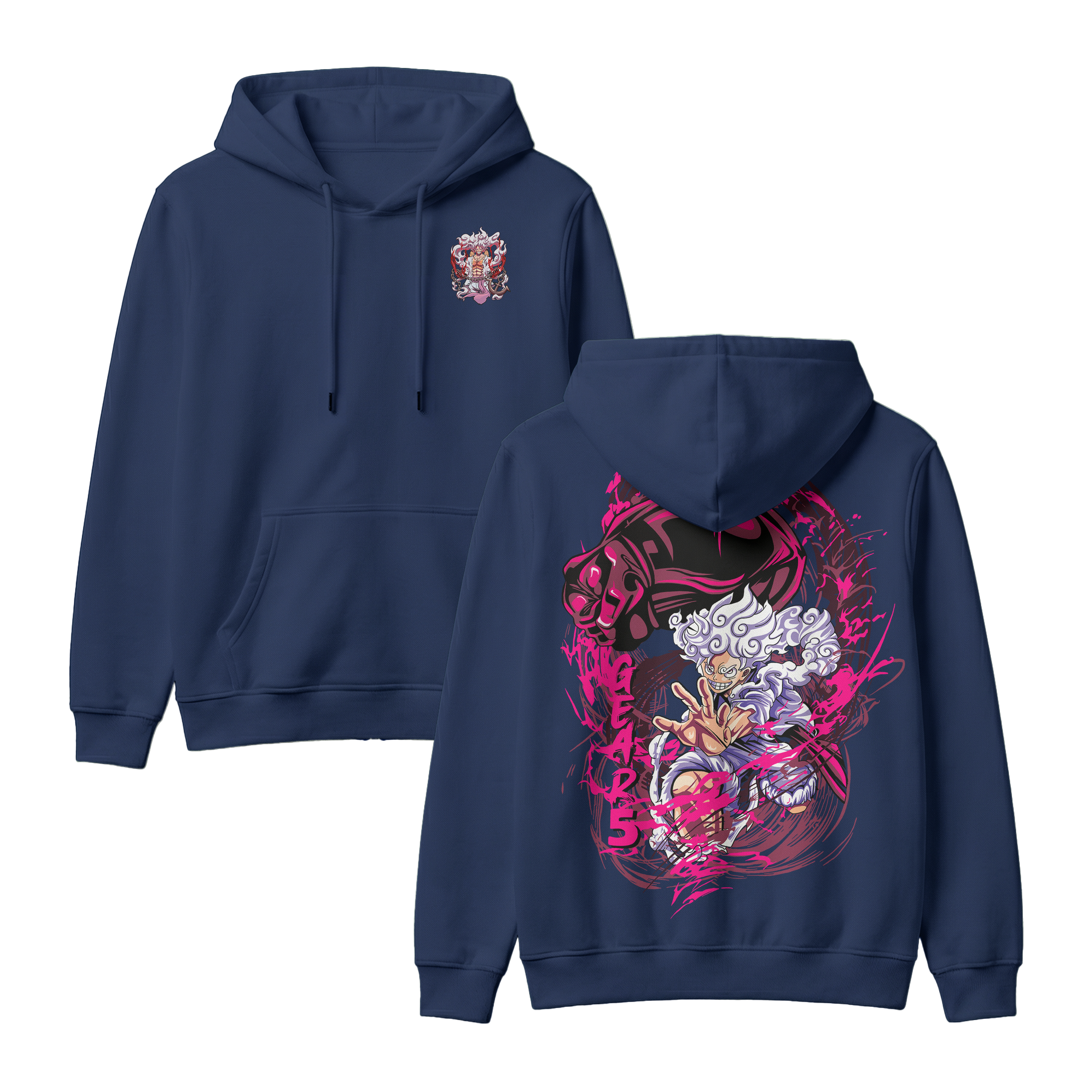 Anime One Piece Monkey D. Luffy Pullover Hoodie - RZM006
