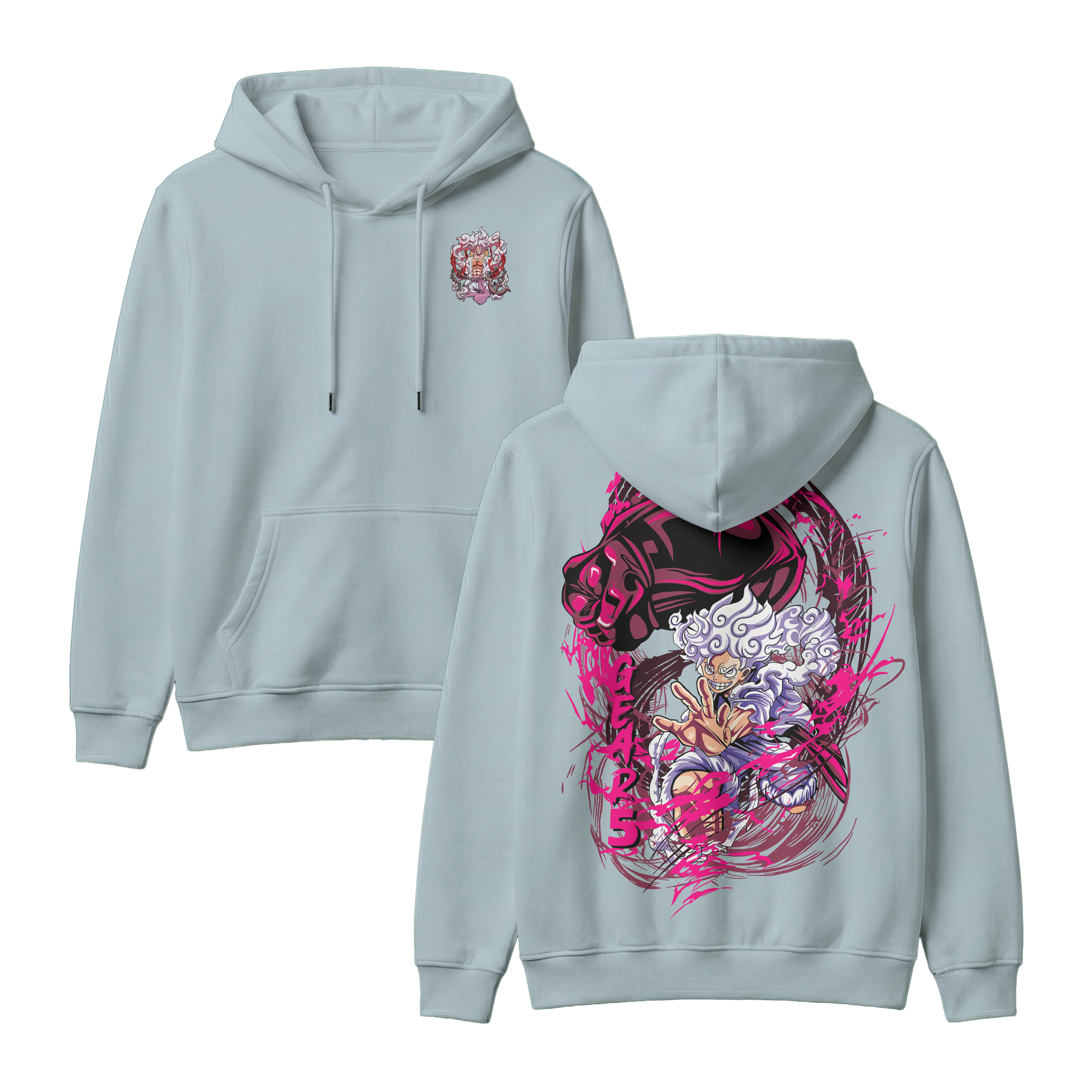 Anime One Piece Monkey D. Luffy Pullover Hoodie - RZM006
