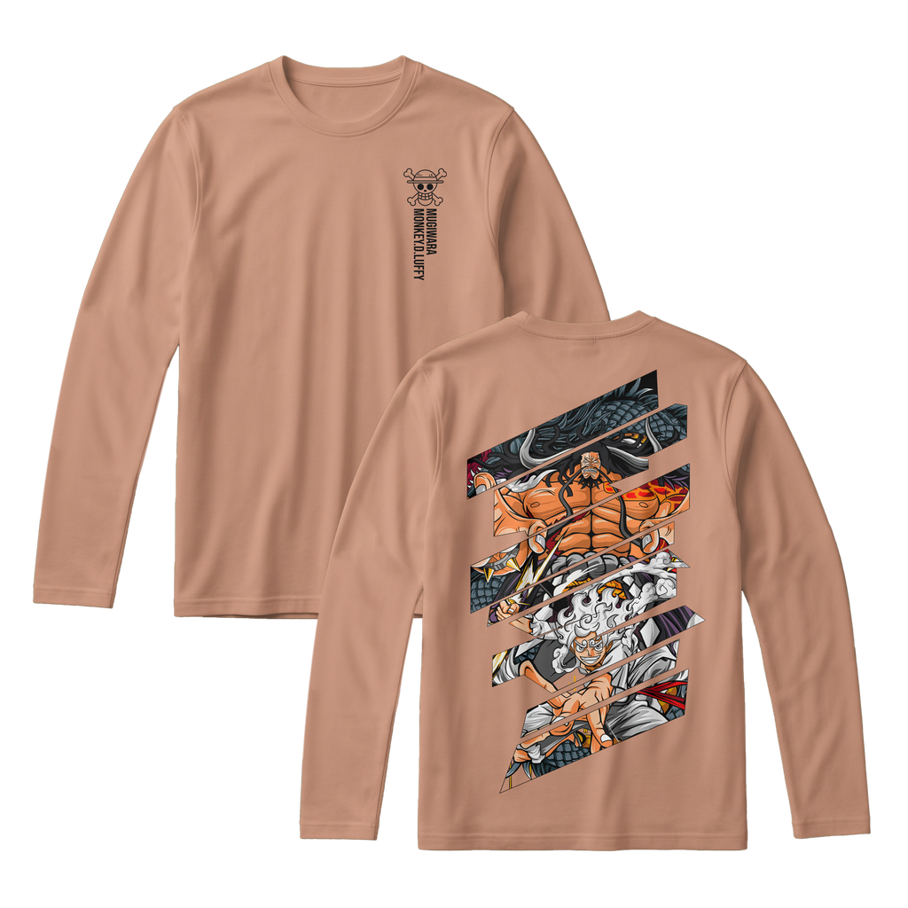 Anime One Piece Monkey D. Luffy Long Sleeve Tee - RZM005