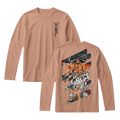 Anime One Piece Monkey D. Luffy Long Sleeve Tee - RZM005