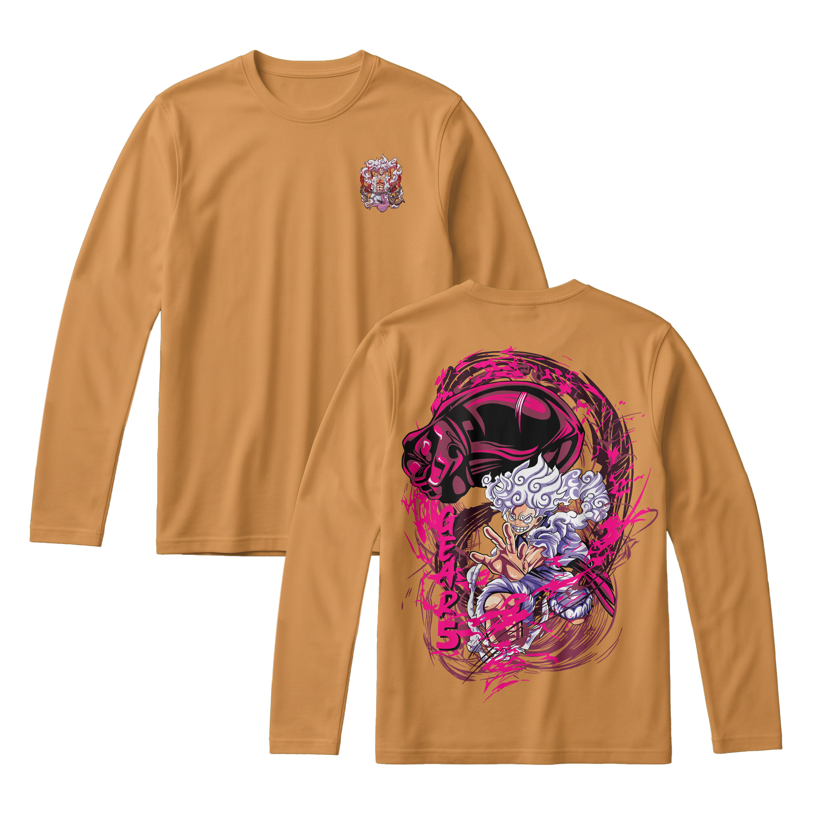 Anime One Piece Monkey D. Luffy Long Sleeve Tee - RZM006