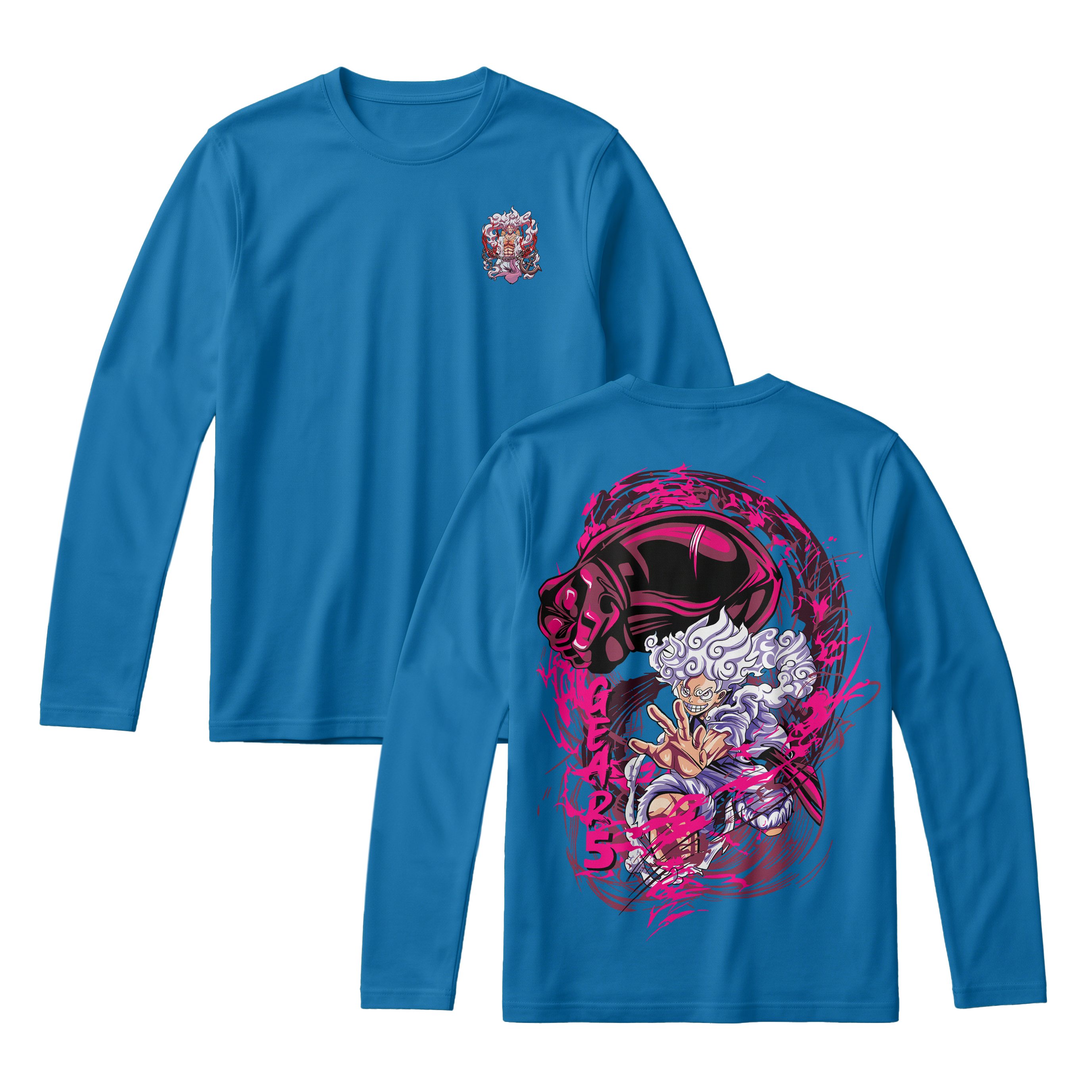 Anime One Piece Monkey D. Luffy Long Sleeve Tee - RZM006