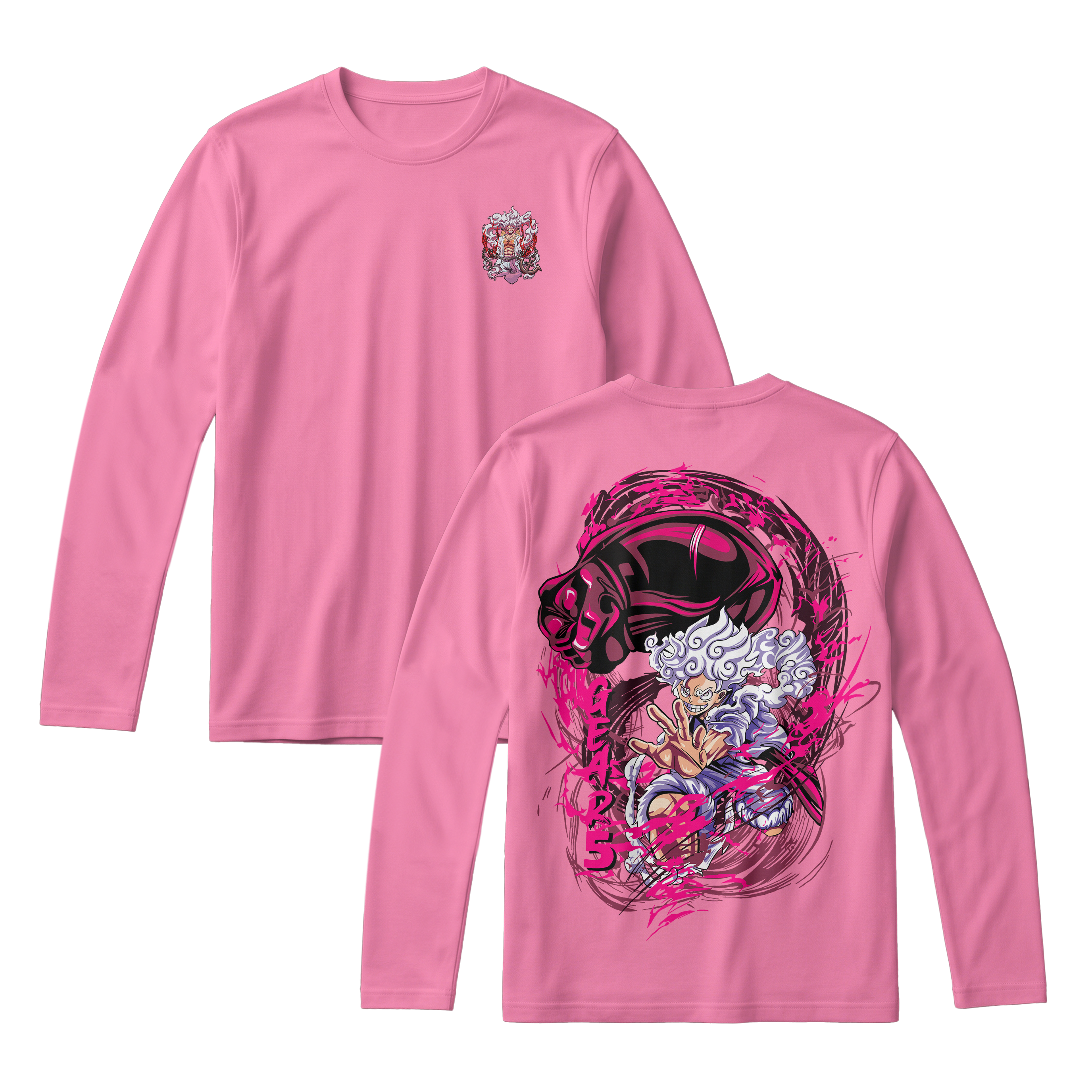 Anime One Piece Monkey D. Luffy Long Sleeve Tee - RZM006