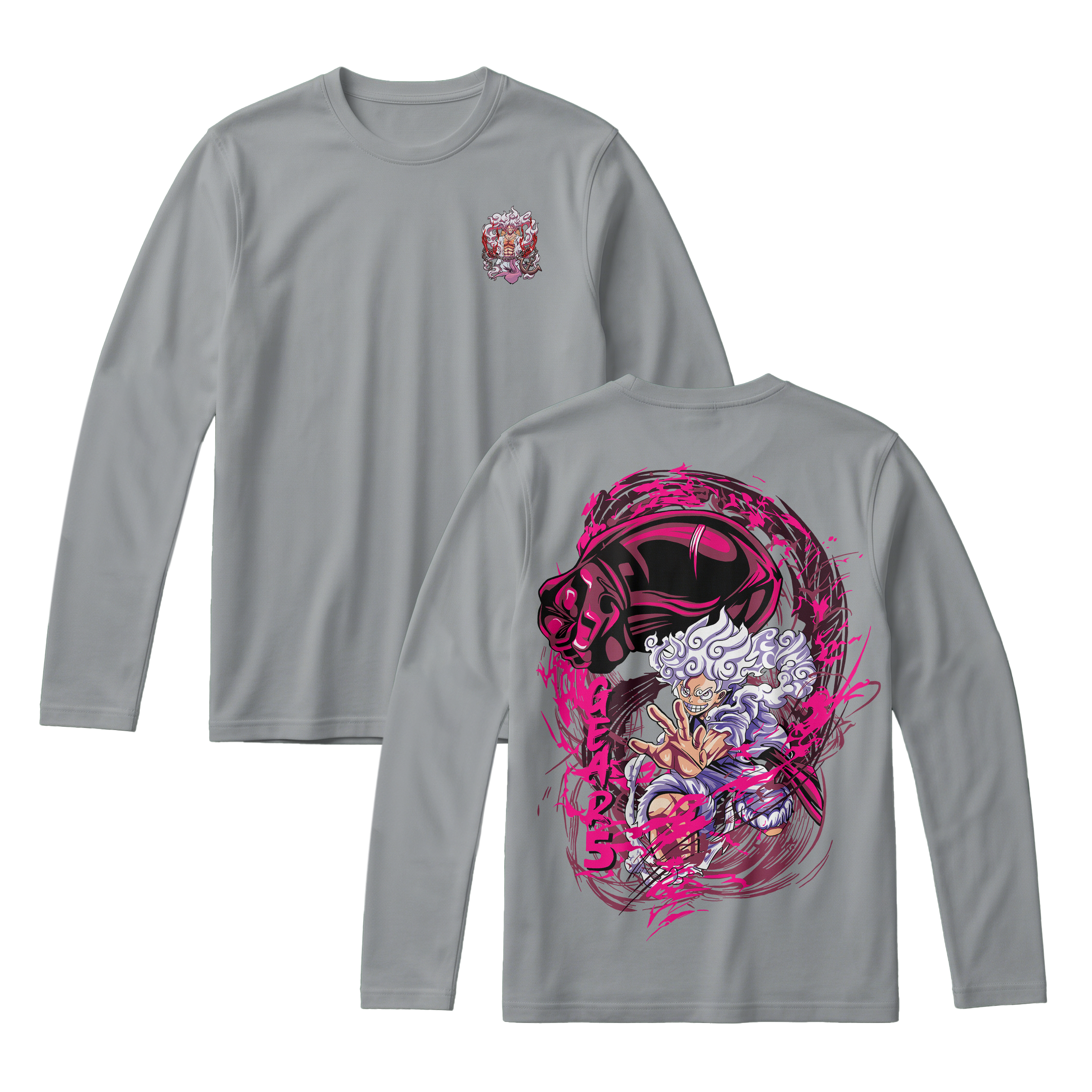 Anime One Piece Monkey D. Luffy Long Sleeve Tee - RZM006