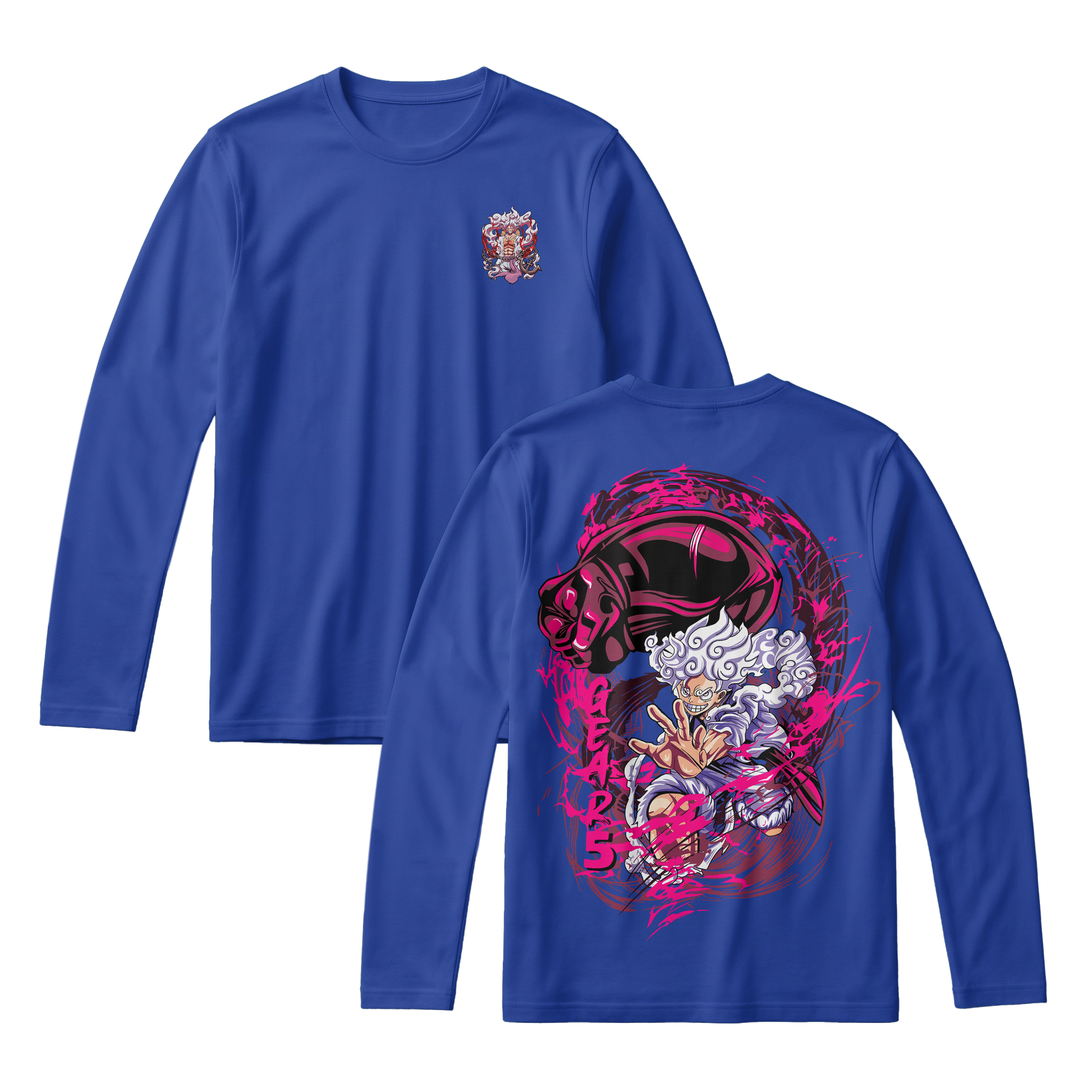 Anime One Piece Monkey D. Luffy Long Sleeve Tee - RZM006