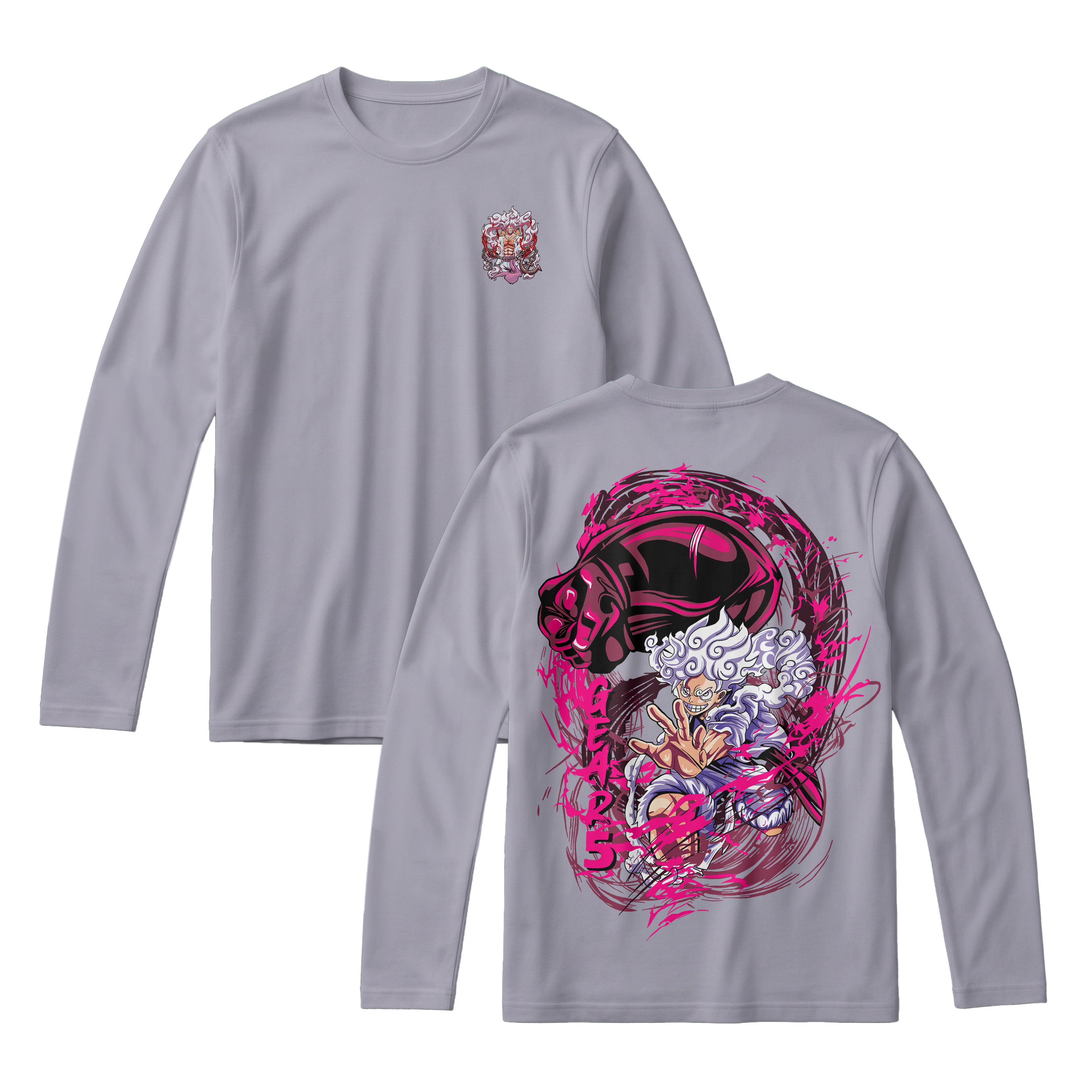 Anime One Piece Monkey D. Luffy Long Sleeve Tee - RZM006