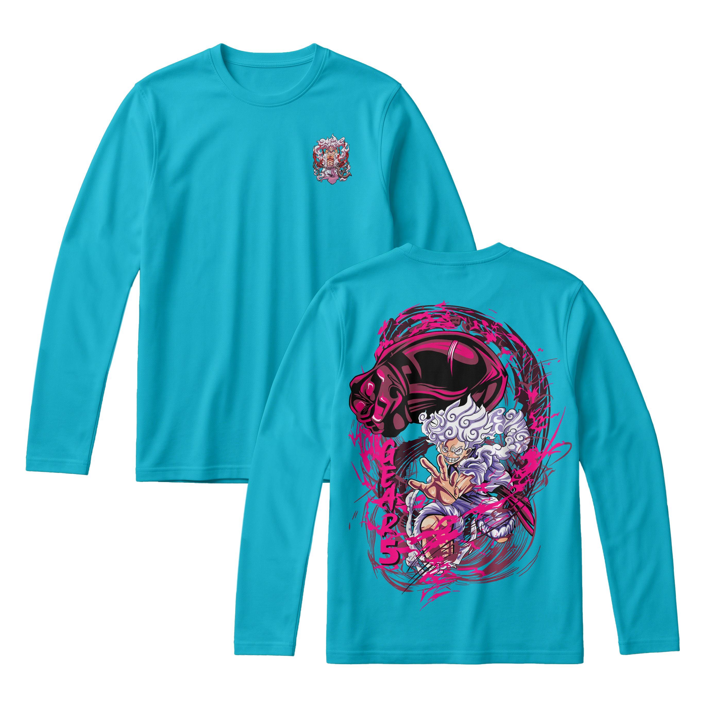 Anime One Piece Monkey D. Luffy Long Sleeve Tee - RZM006