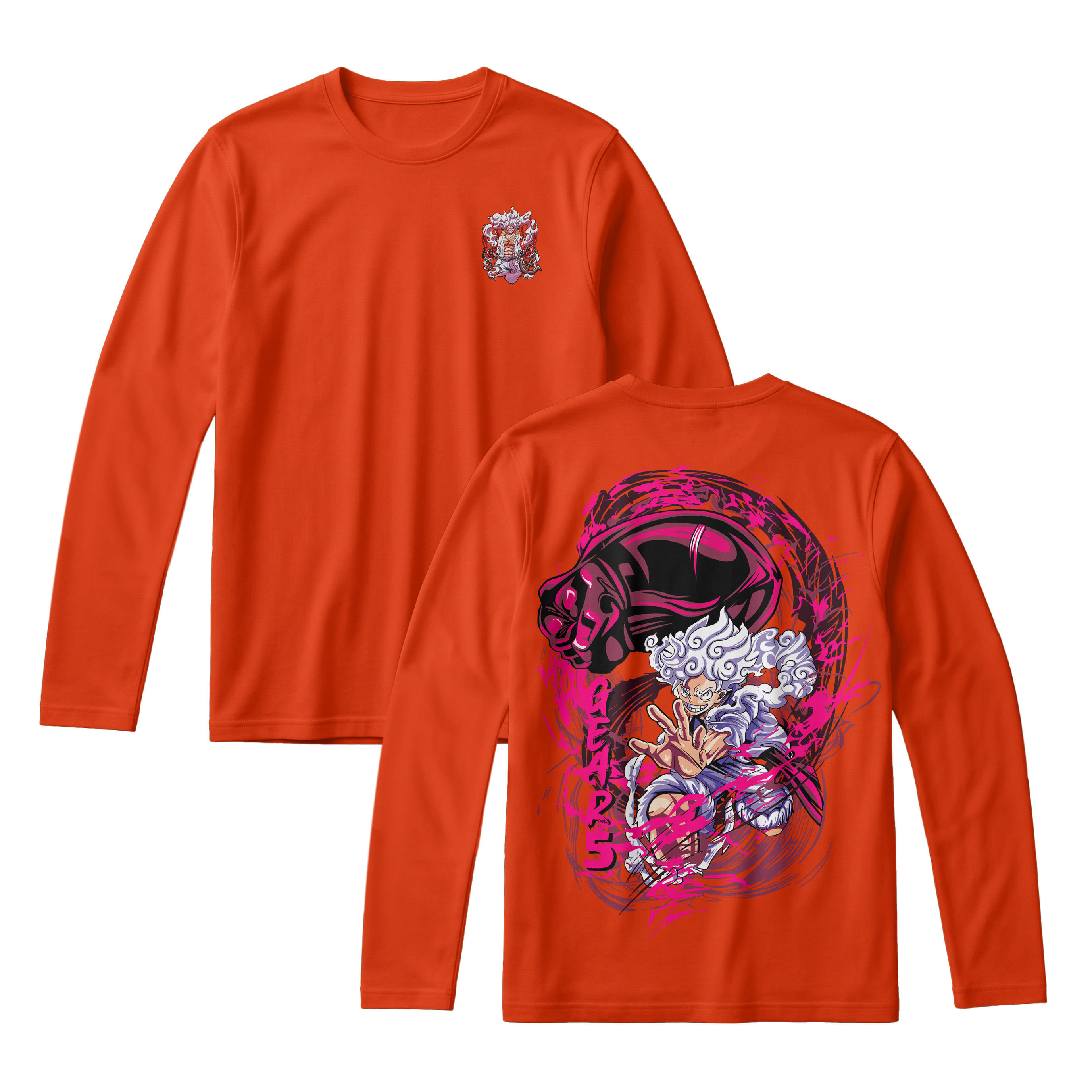 Anime One Piece Monkey D. Luffy Long Sleeve Tee - RZM006