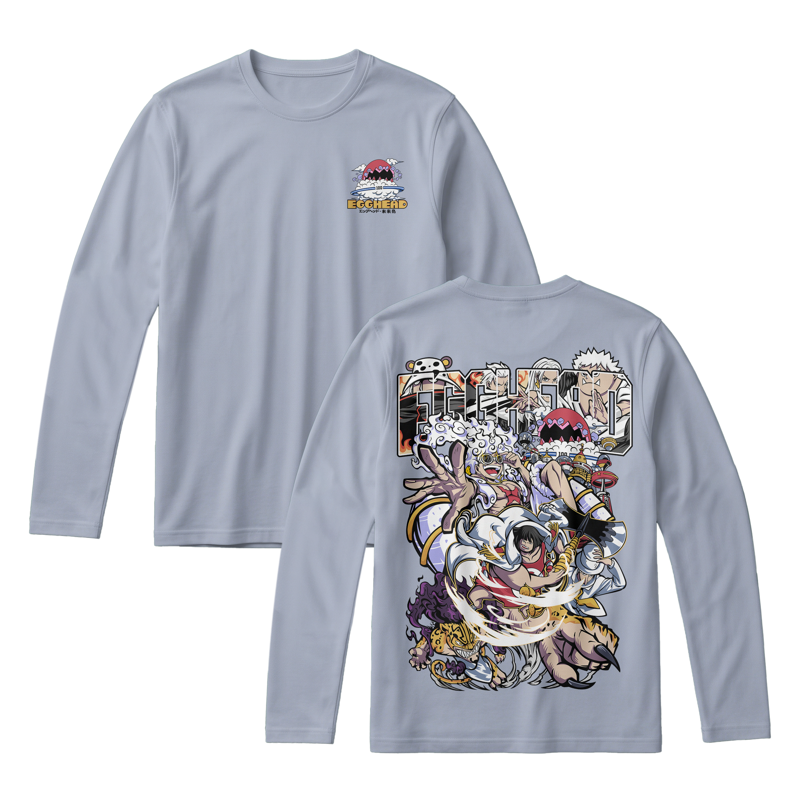 Anime One Piece Egghead Arc Long Sleeve Tee - RZM013