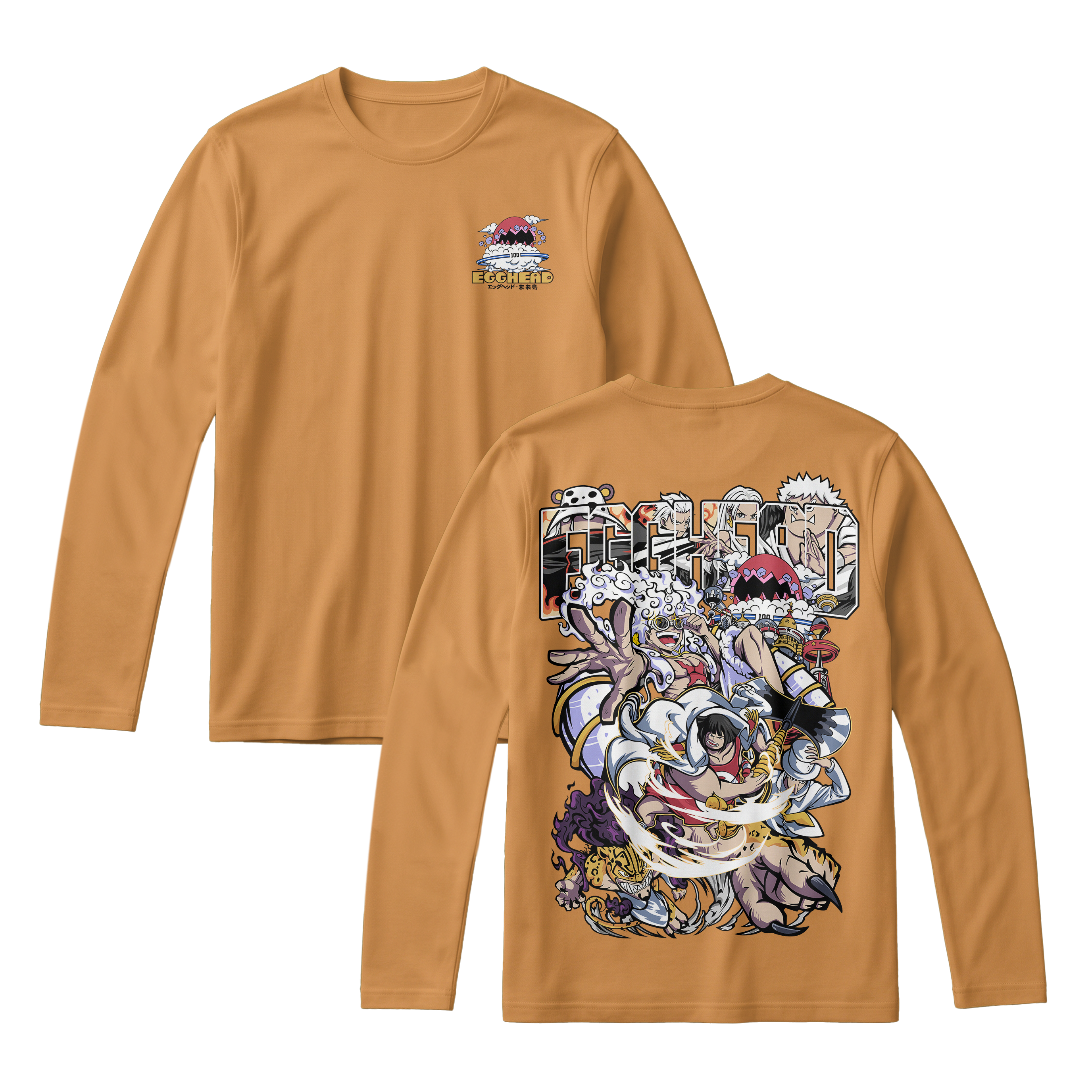 Anime One Piece Egghead Arc Long Sleeve Tee - RZM013