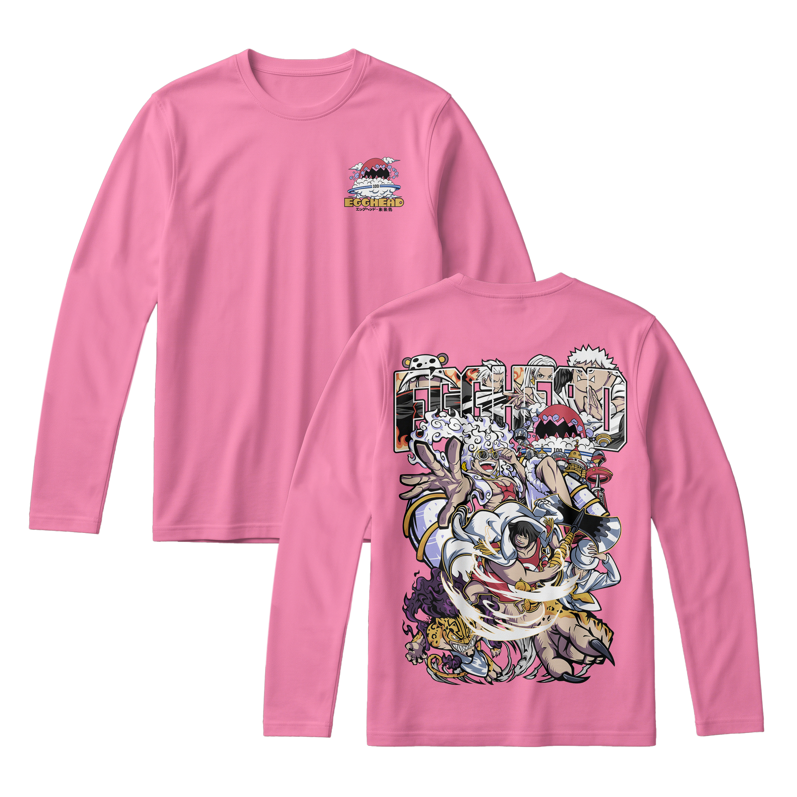 Anime One Piece Egghead Arc Long Sleeve Tee - RZM013