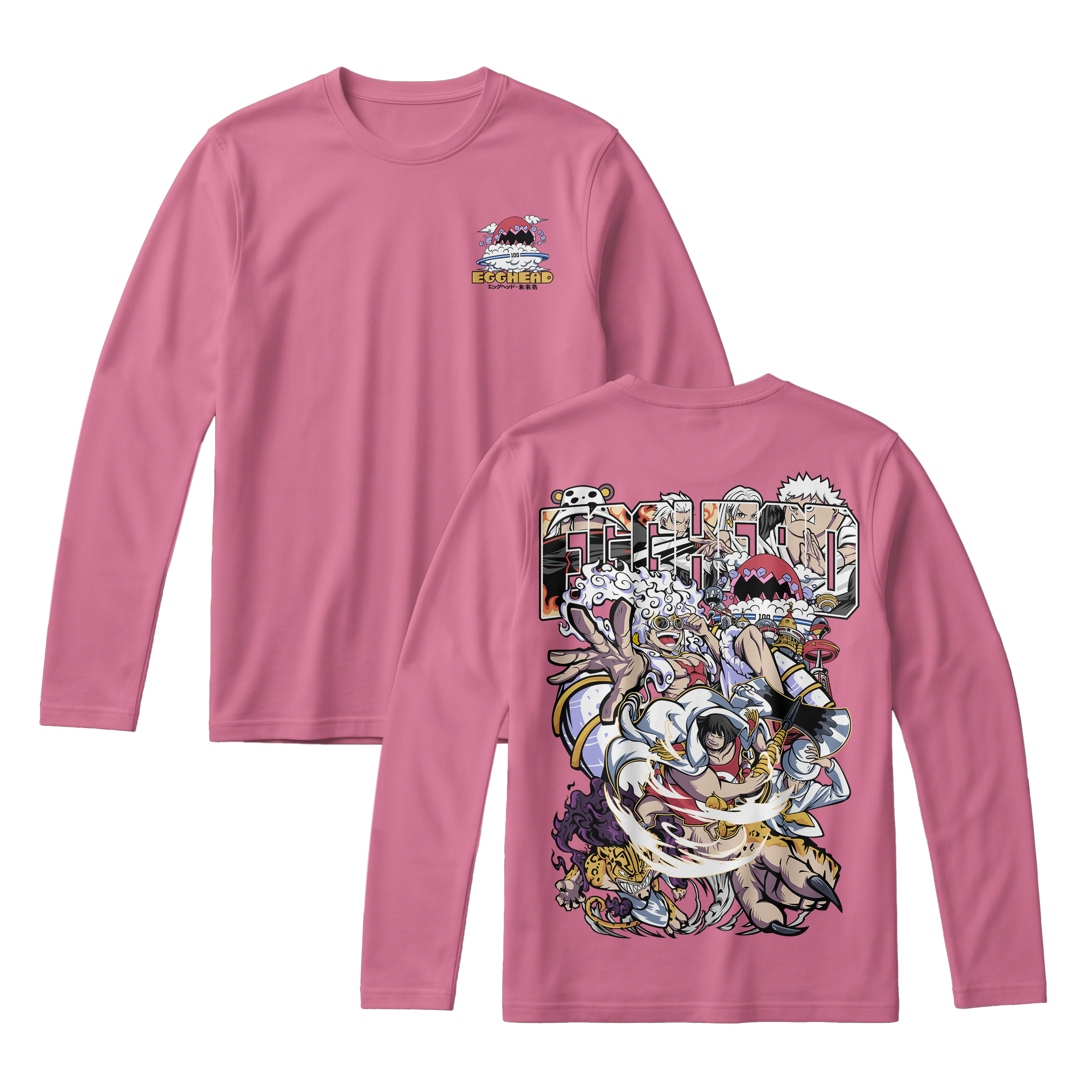 Anime One Piece Egghead Arc Long Sleeve Tee - RZM013