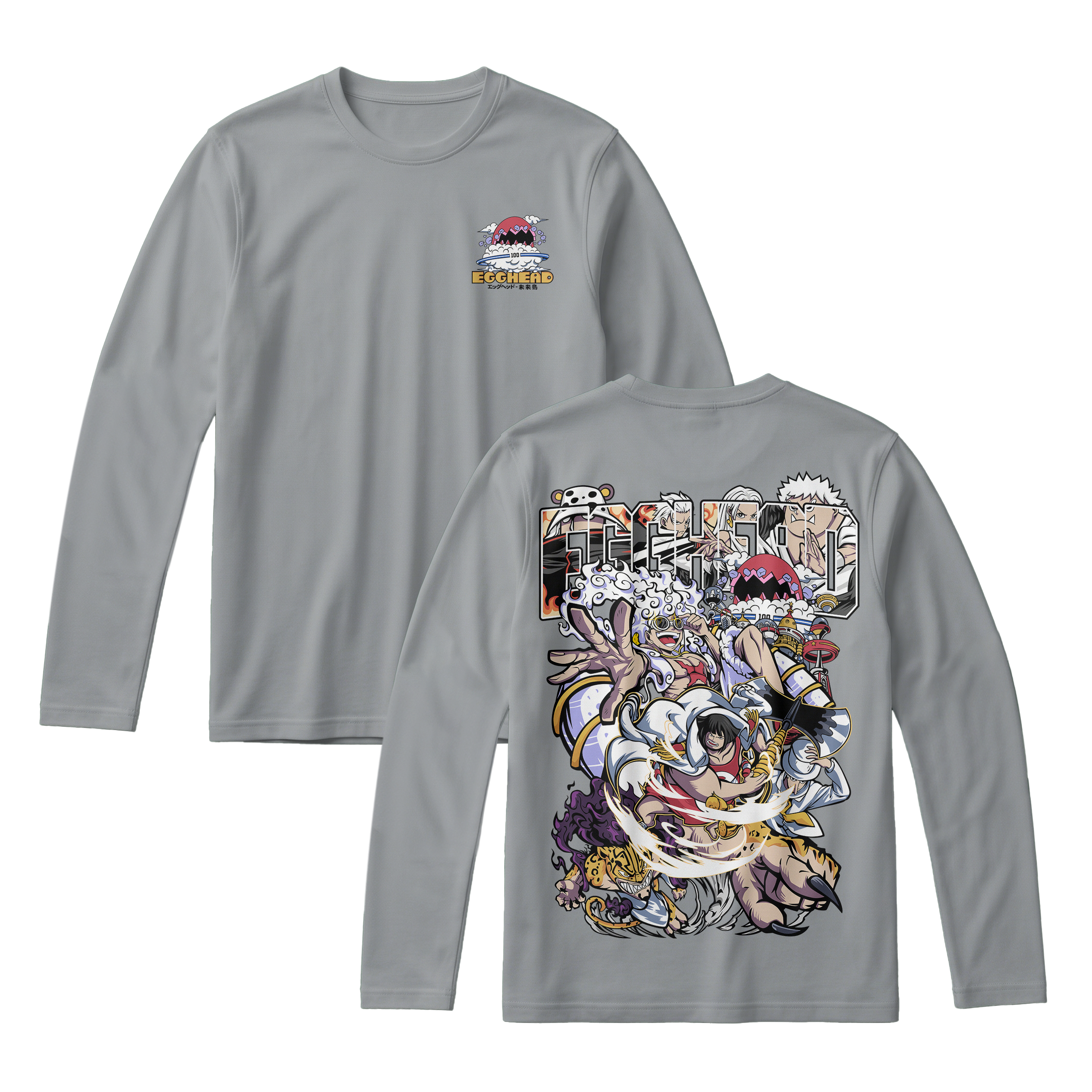 Anime One Piece Egghead Arc Long Sleeve Tee - RZM013