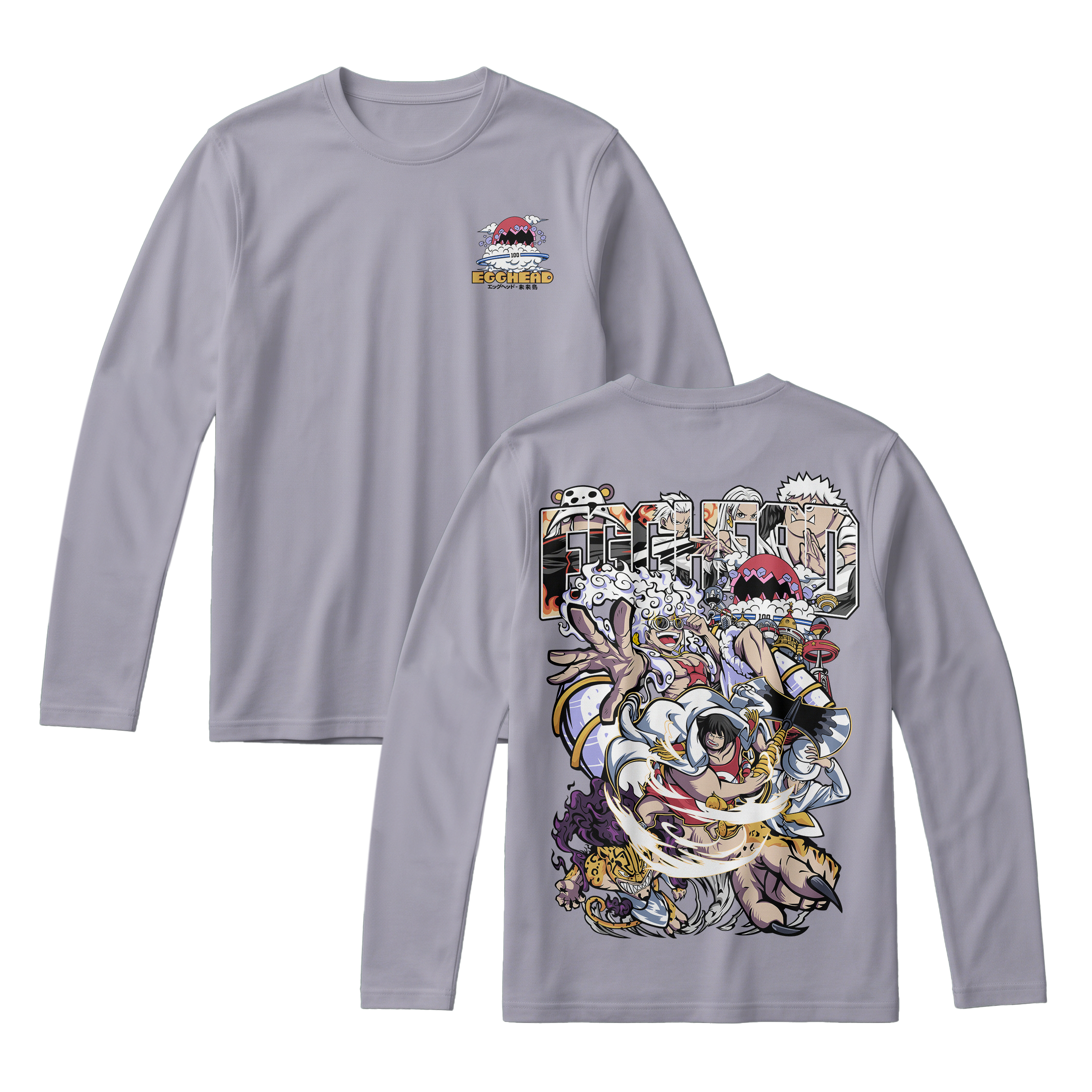 Anime One Piece Egghead Arc Long Sleeve Tee - RZM013