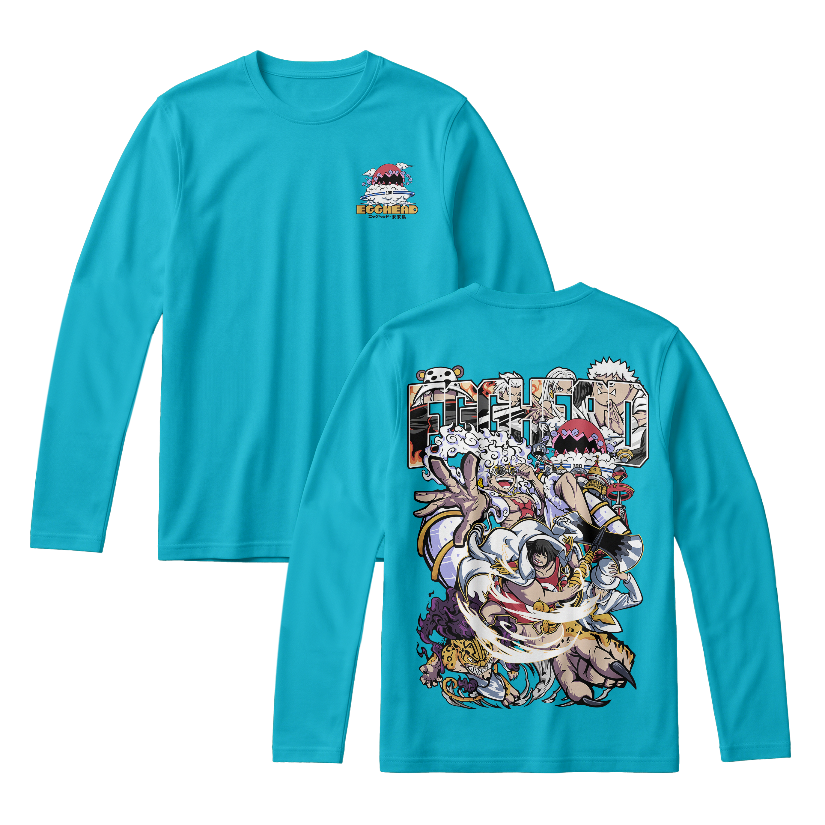 Anime One Piece Egghead Arc Long Sleeve Tee - RZM013