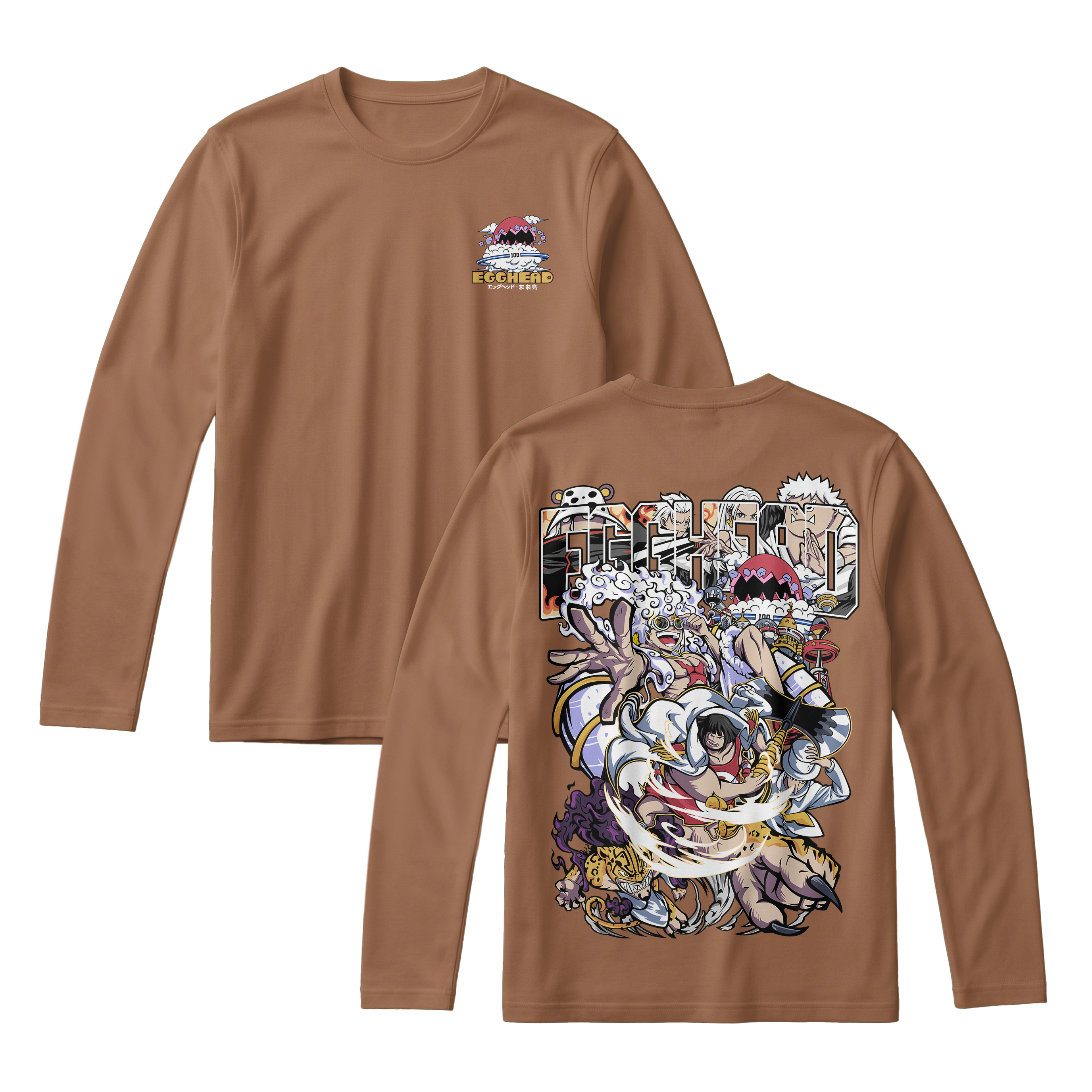 Anime One Piece Egghead Arc Long Sleeve Tee - RZM013