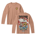 Anime One Piece Thousand Sunny Long Sleeve Tee - RZM016