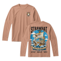 Anime One Piece Straw Hat Pirates Thousand Sunny Journey Long Sleeve Tee - RZM017
