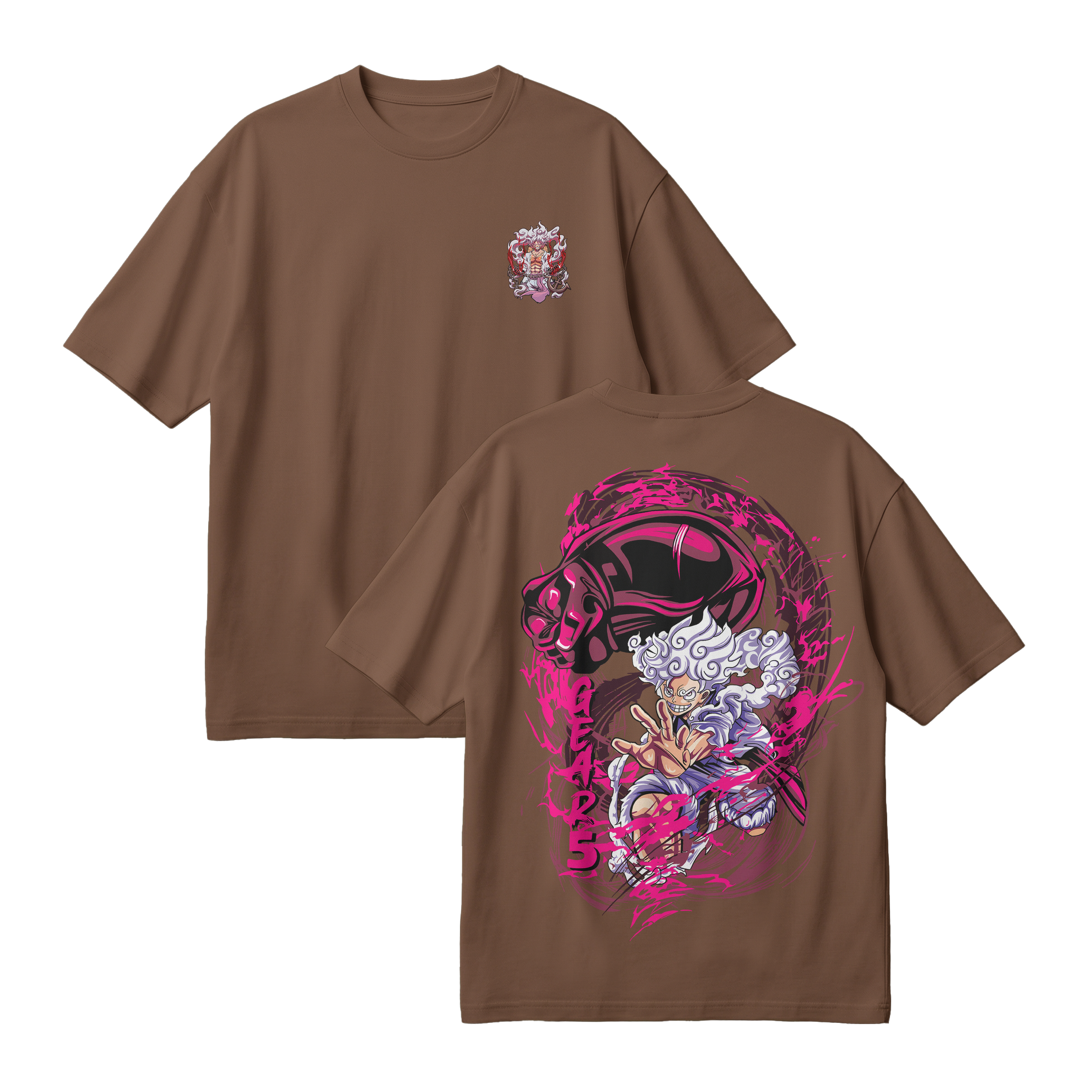 Anime One Piece Monkey D. Luffy Oversized T-Shirt - RZM006