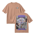 Anime One Piece Gear 5 Monkey D. Luffy Sun God Nika Oversized T-Shirt - RZM011