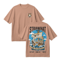 Anime One Piece Straw Hat Pirates Thousand Sunny Journey Oversized T-Shirt - RZM017