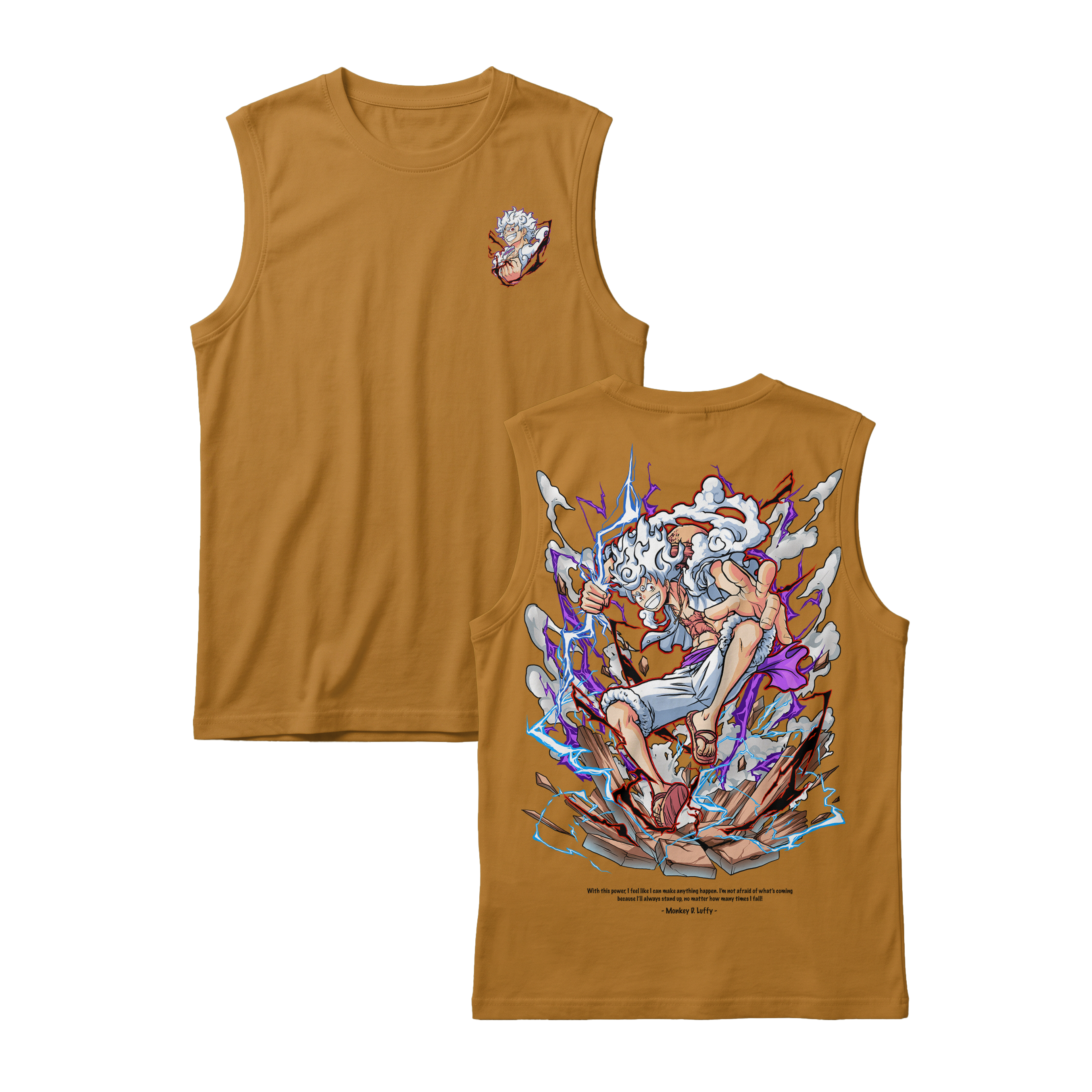 Anime One Piece Monkey D. Luffy Sleeveless - RZM001