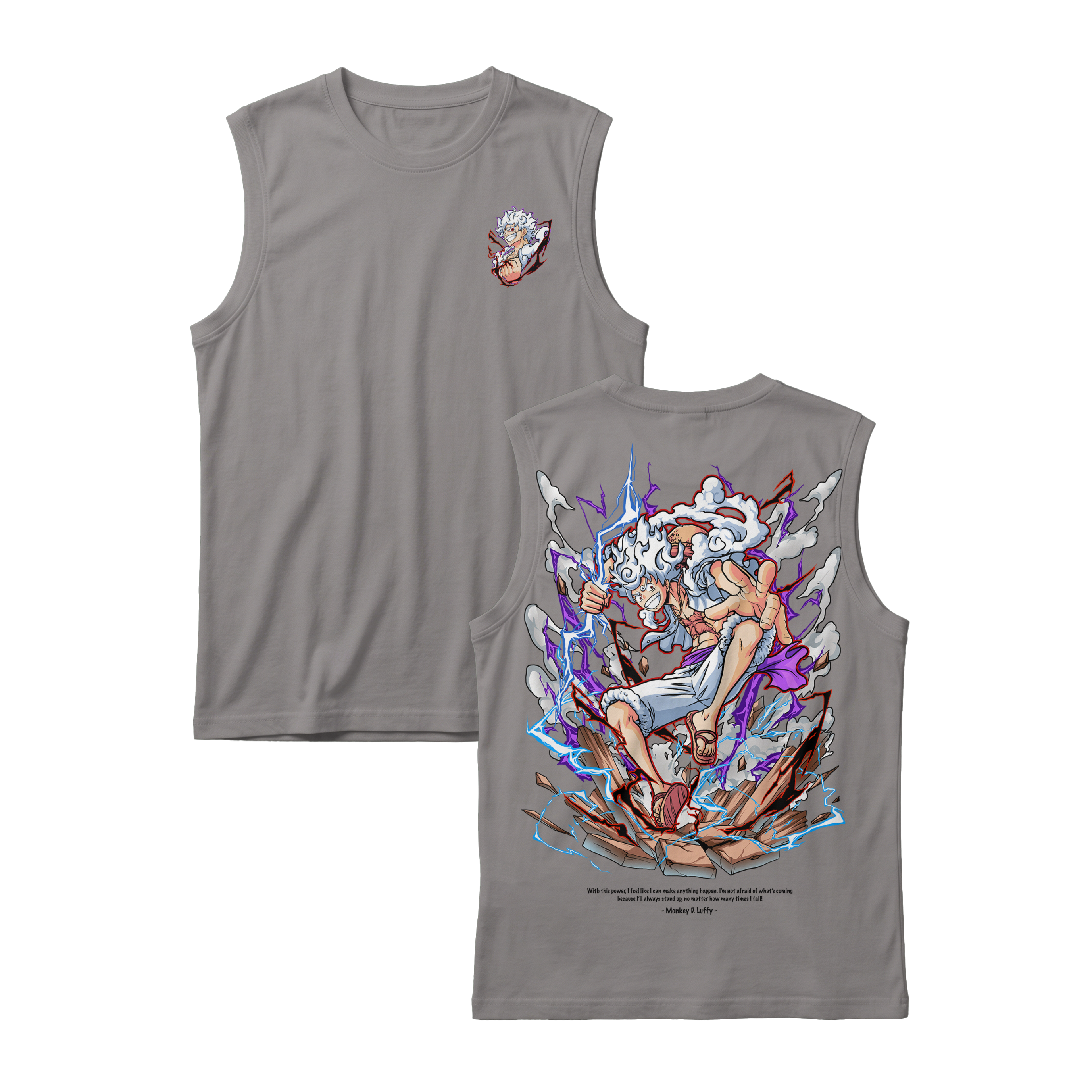 Anime One Piece Monkey D. Luffy Sleeveless - RZM001