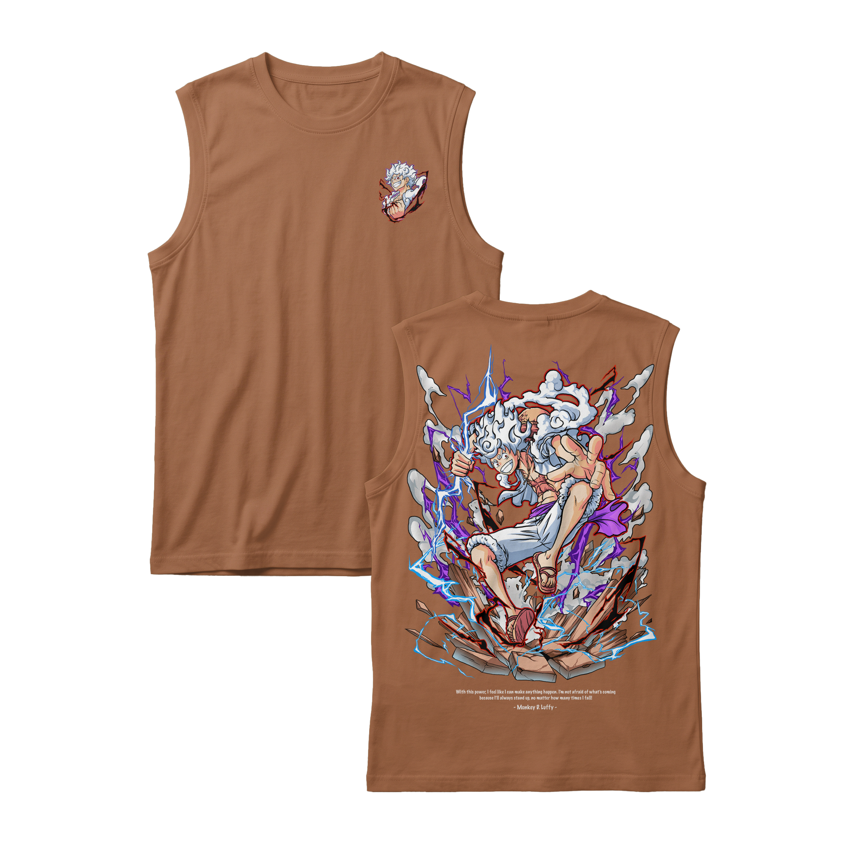 Anime One Piece Monkey D. Luffy Sleeveless - RZM001