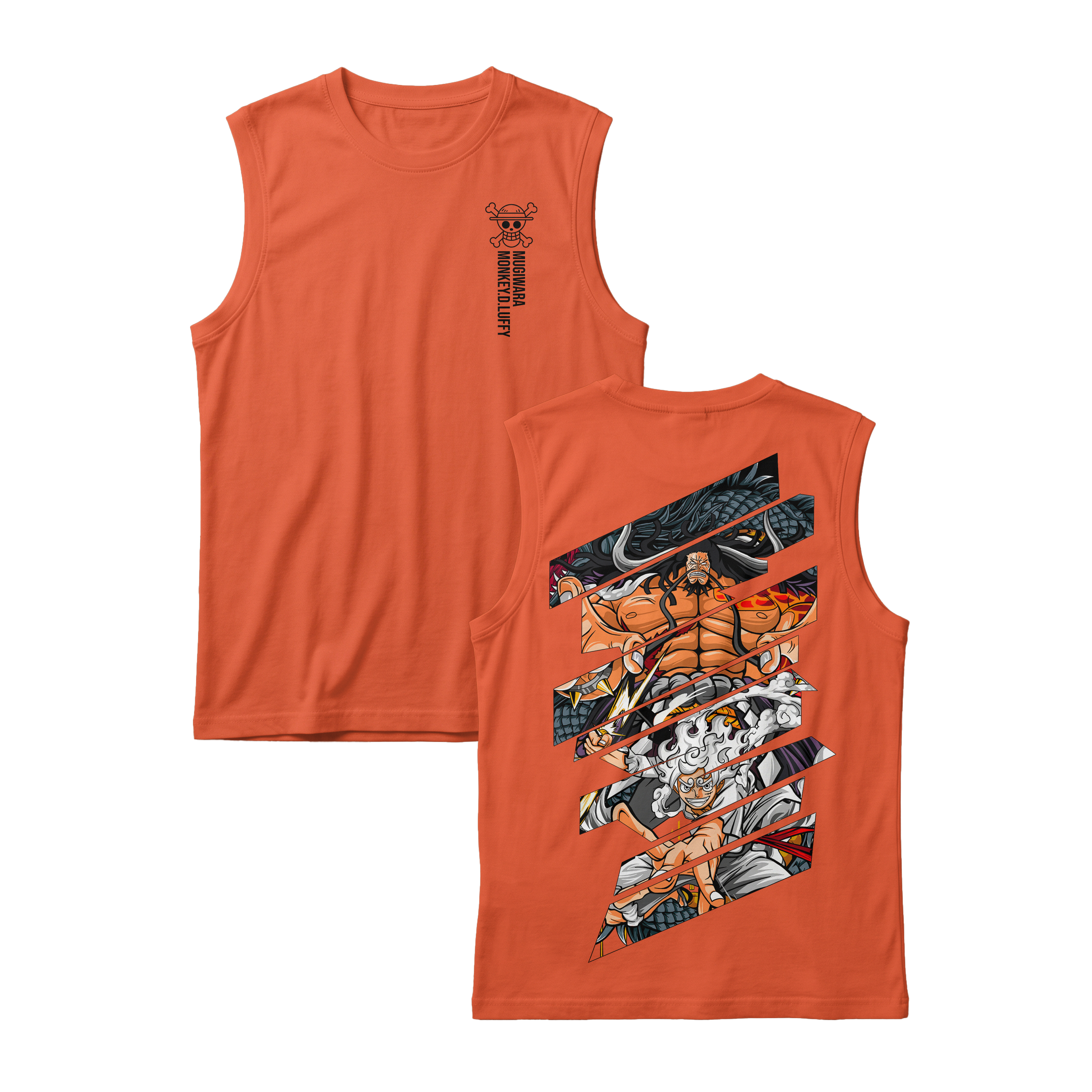 Anime One Piece Monkey D. Luffy Sleeveless - RZM005
