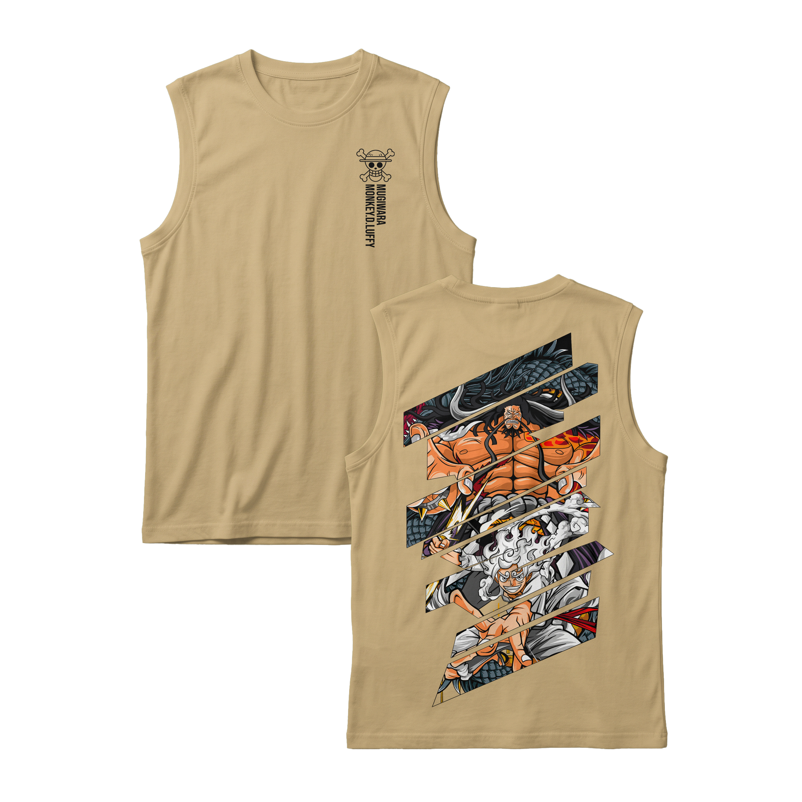 Anime One Piece Monkey D. Luffy Sleeveless - RZM005