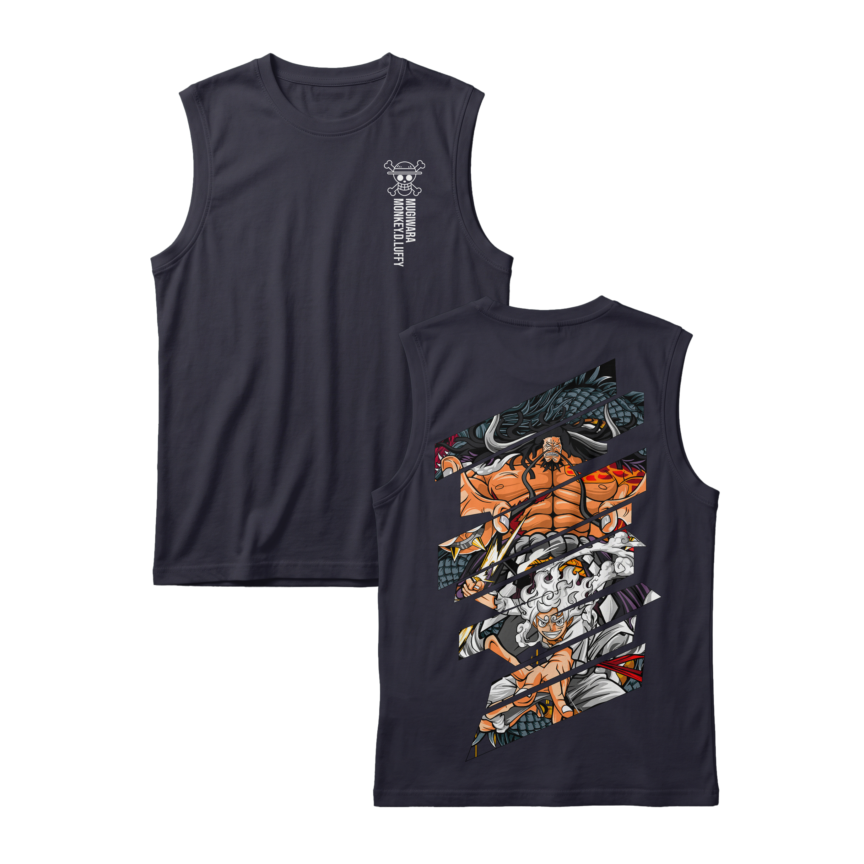 Anime One Piece Monkey D. Luffy Sleeveless - RZM005